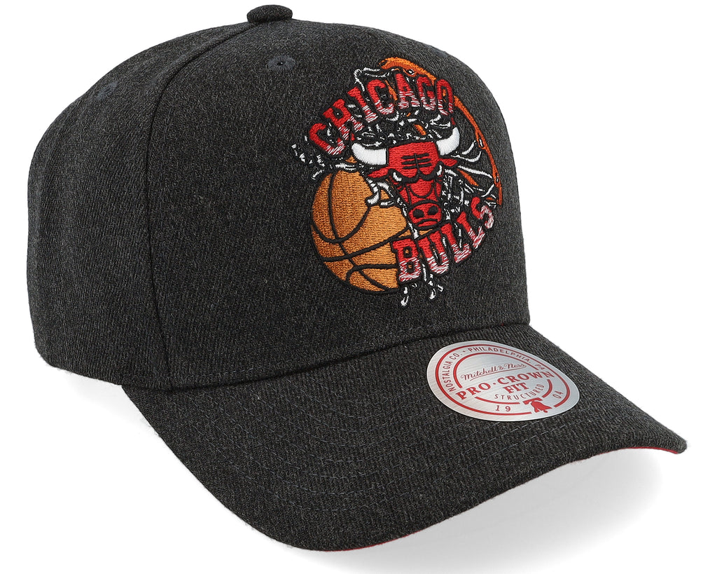 Mens Mitchell & Ness NBA GRAPHIC HEATHER PRO HWC BULLS