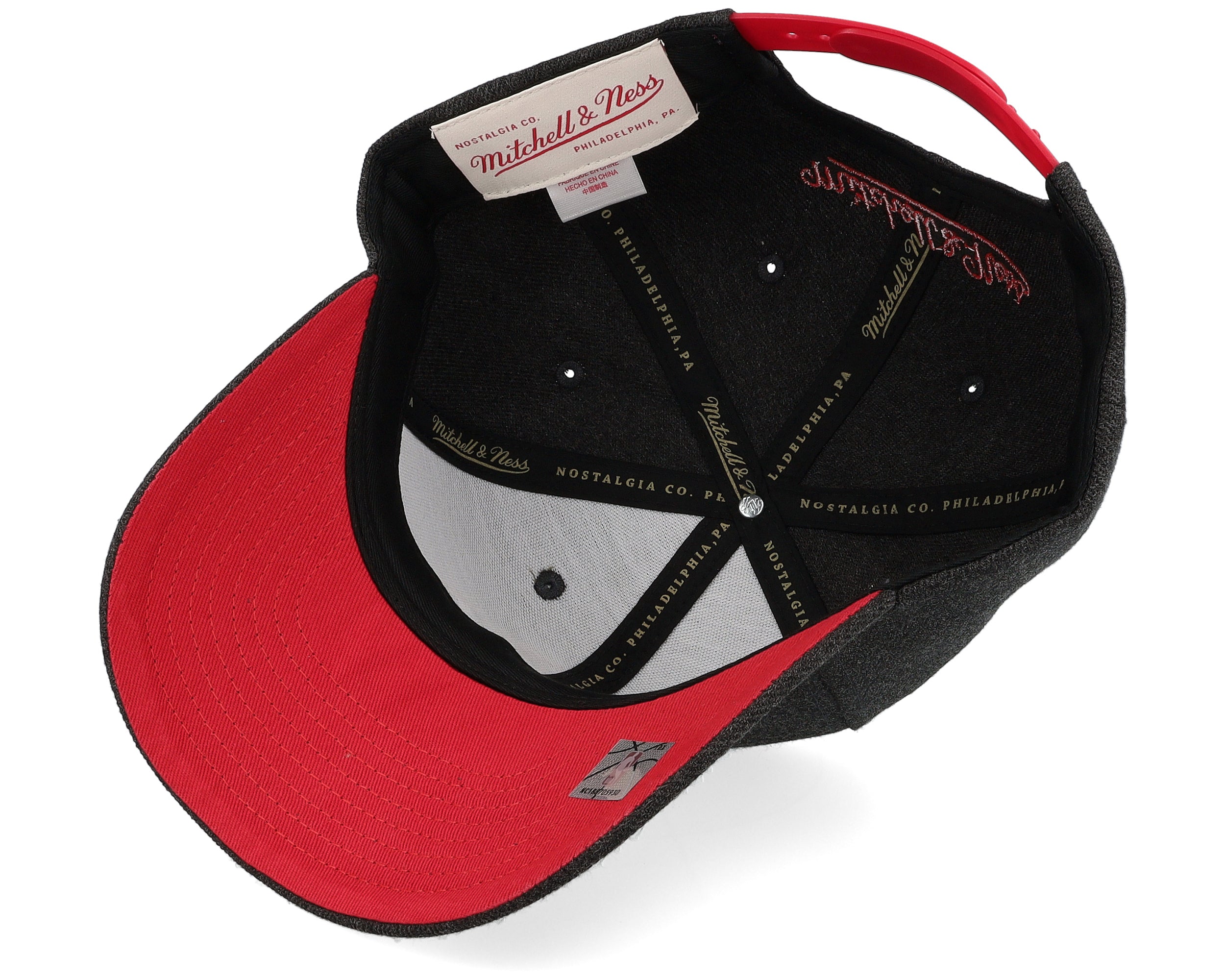 Mens Mitchell & Ness NBA GRAPHIC HEATHER PRO HWC BULLS