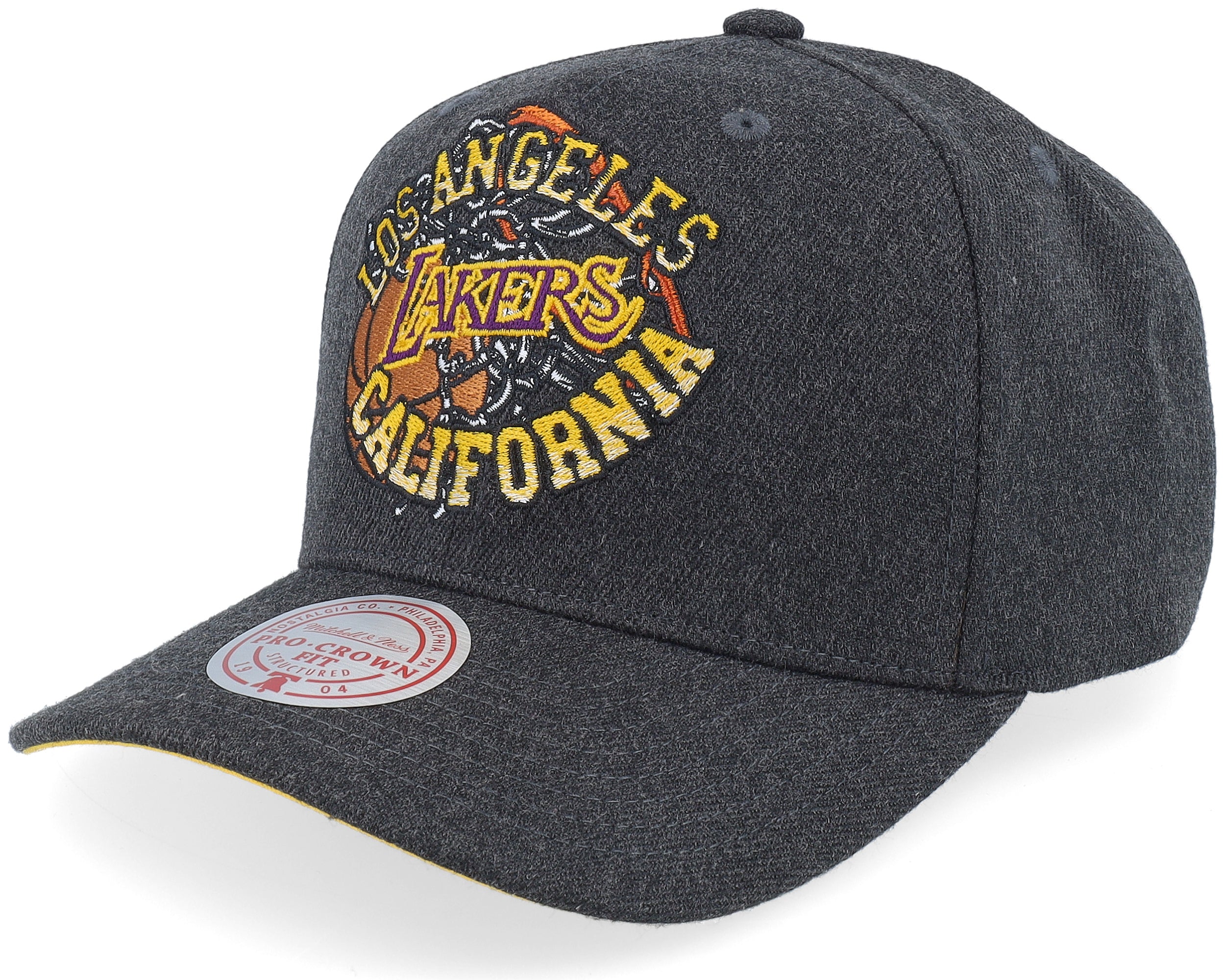 Mens Mitchell & Ness NBA GRAPHIC HEATHER PRO HWC LAKERS