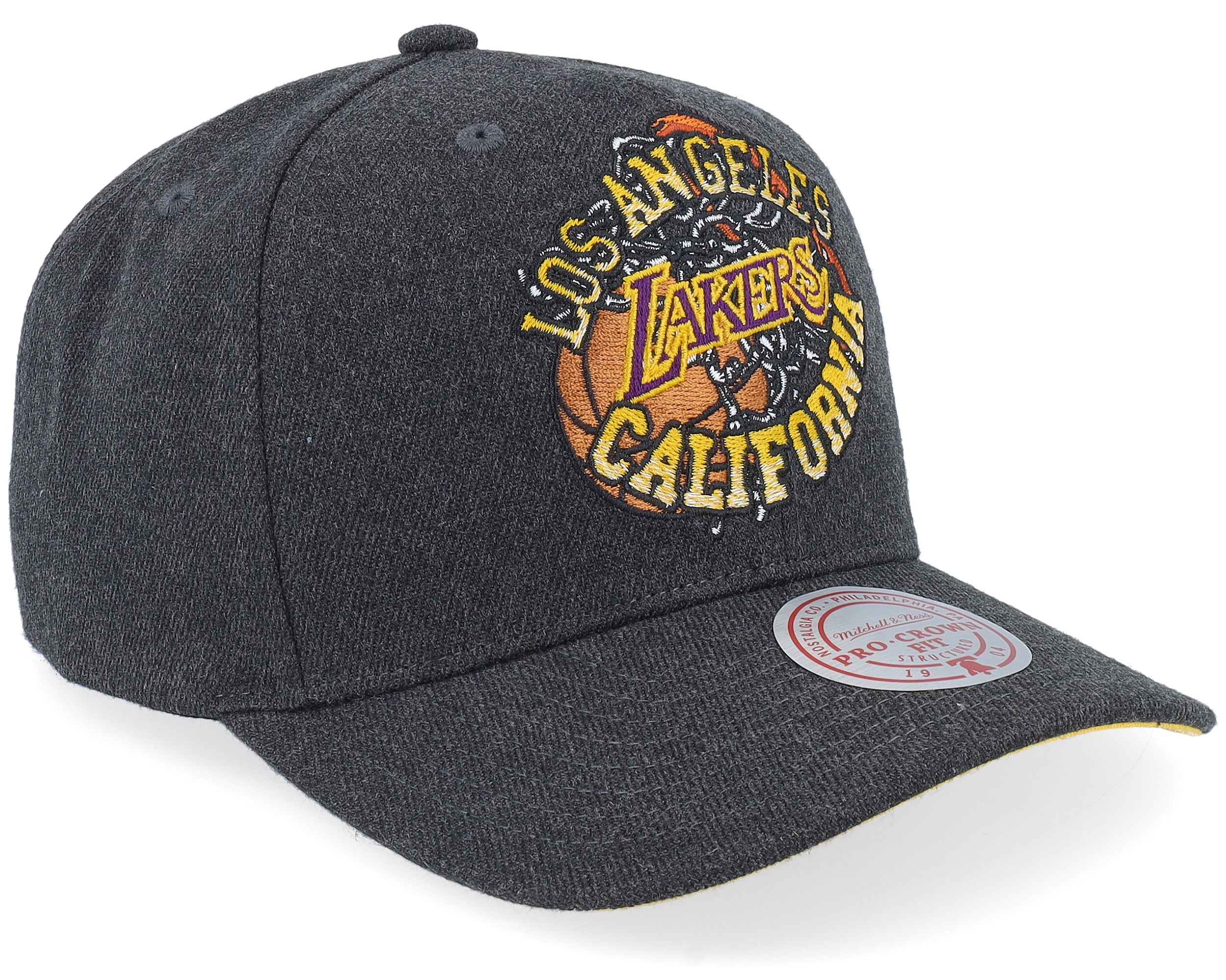 Mens Mitchell & Ness NBA GRAPHIC HEATHER PRO HWC LAKERS