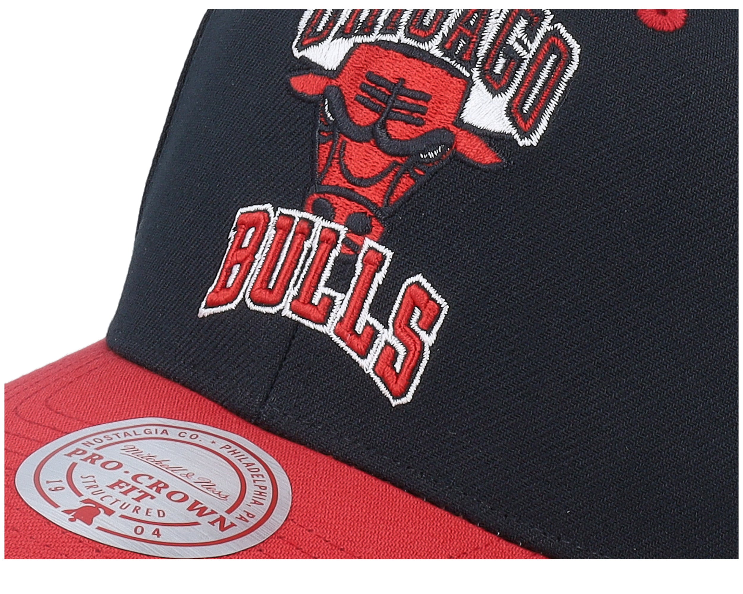 Mens Mitchell & Ness NBA ALL IN 2.0 PRO SNAPBACK BULLS