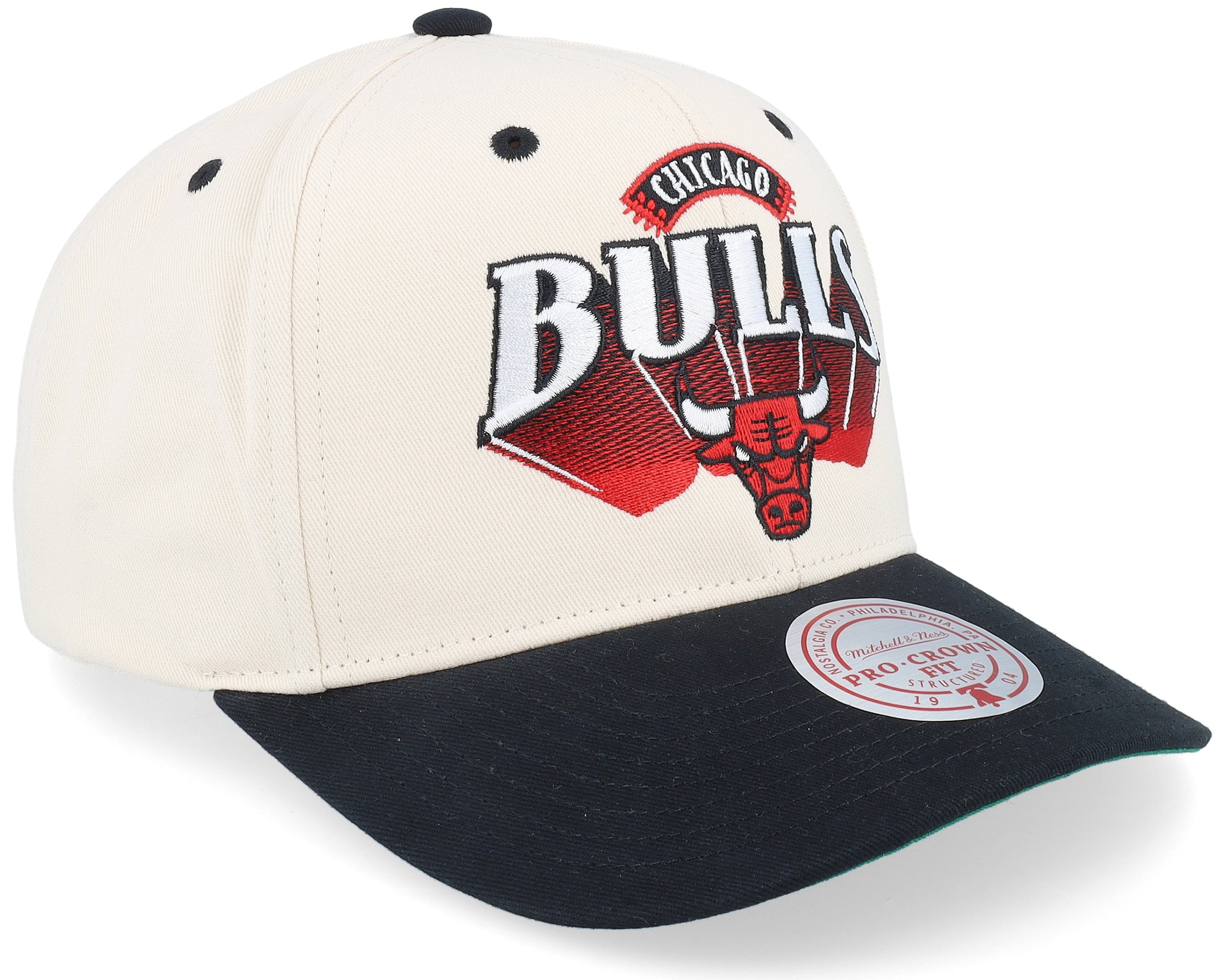 Mens Mitchell & Ness NBA HORIZON PRO SNAPBACK BULLS
