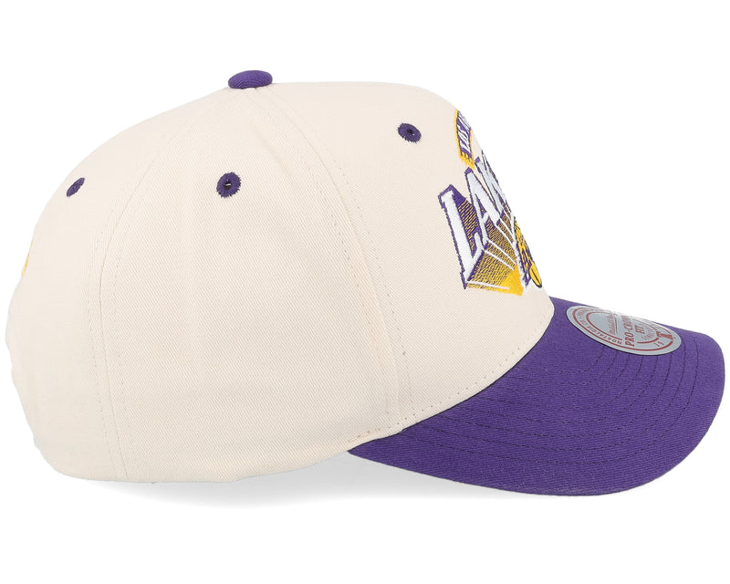 Mens Mitchell & Ness NBA HORIZON PRO SNAPBACK LAKERS