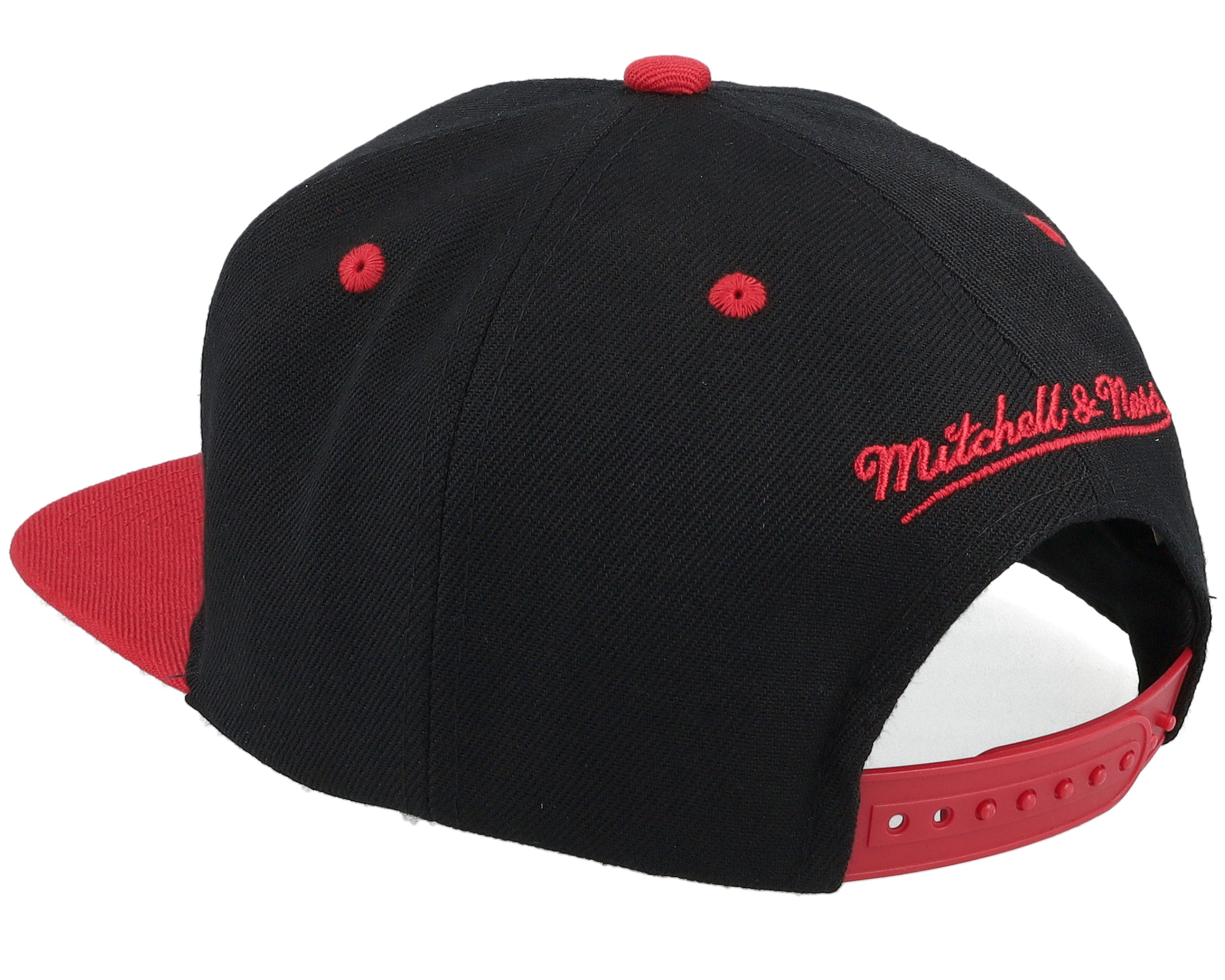 Mens Mitchell & Ness NBA TEXT STACK 1 SNAPBACK BULLS