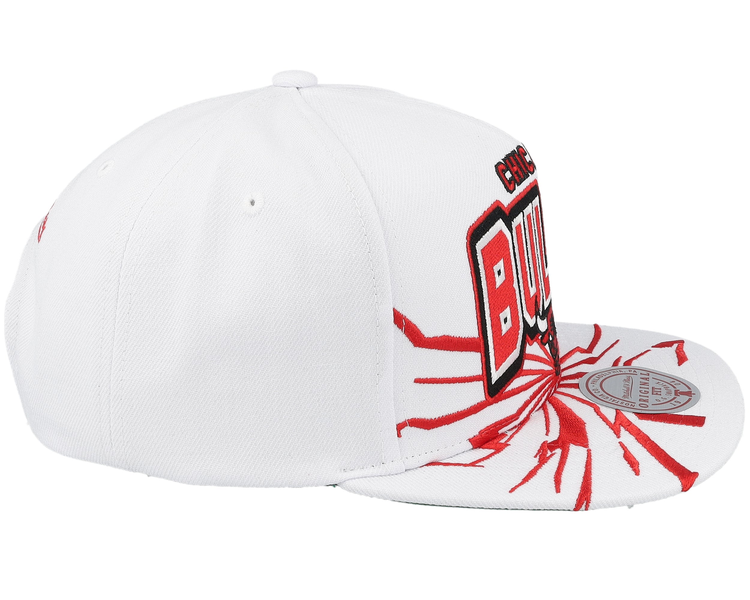 Mens Mitchell & Ness NBA AFTERSHOCK SNAPBACK BULLS