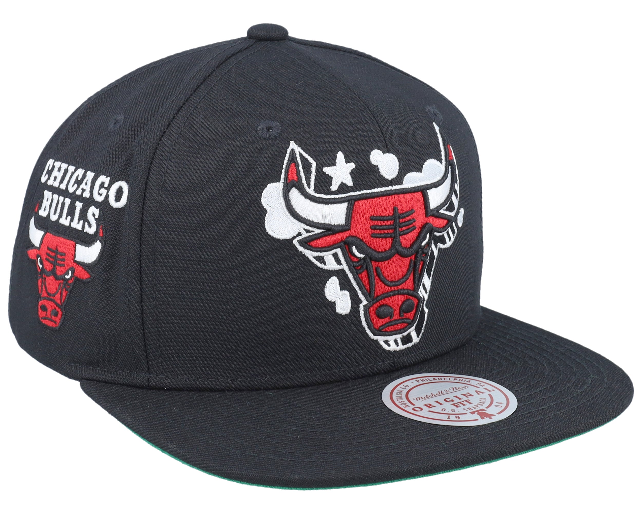 Mens Mitchell & Ness NBA GSHADOW SNAPBACK BULLS
