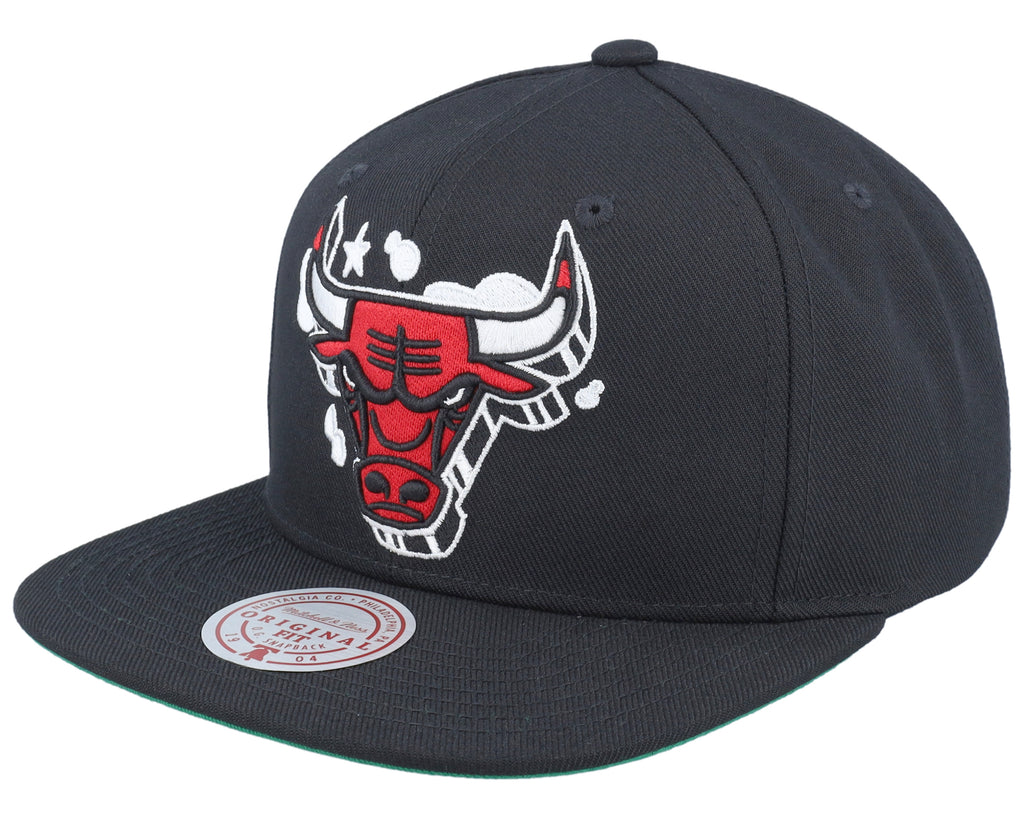 Mens Mitchell & Ness NBA GSHADOW SNAPBACK BULLS