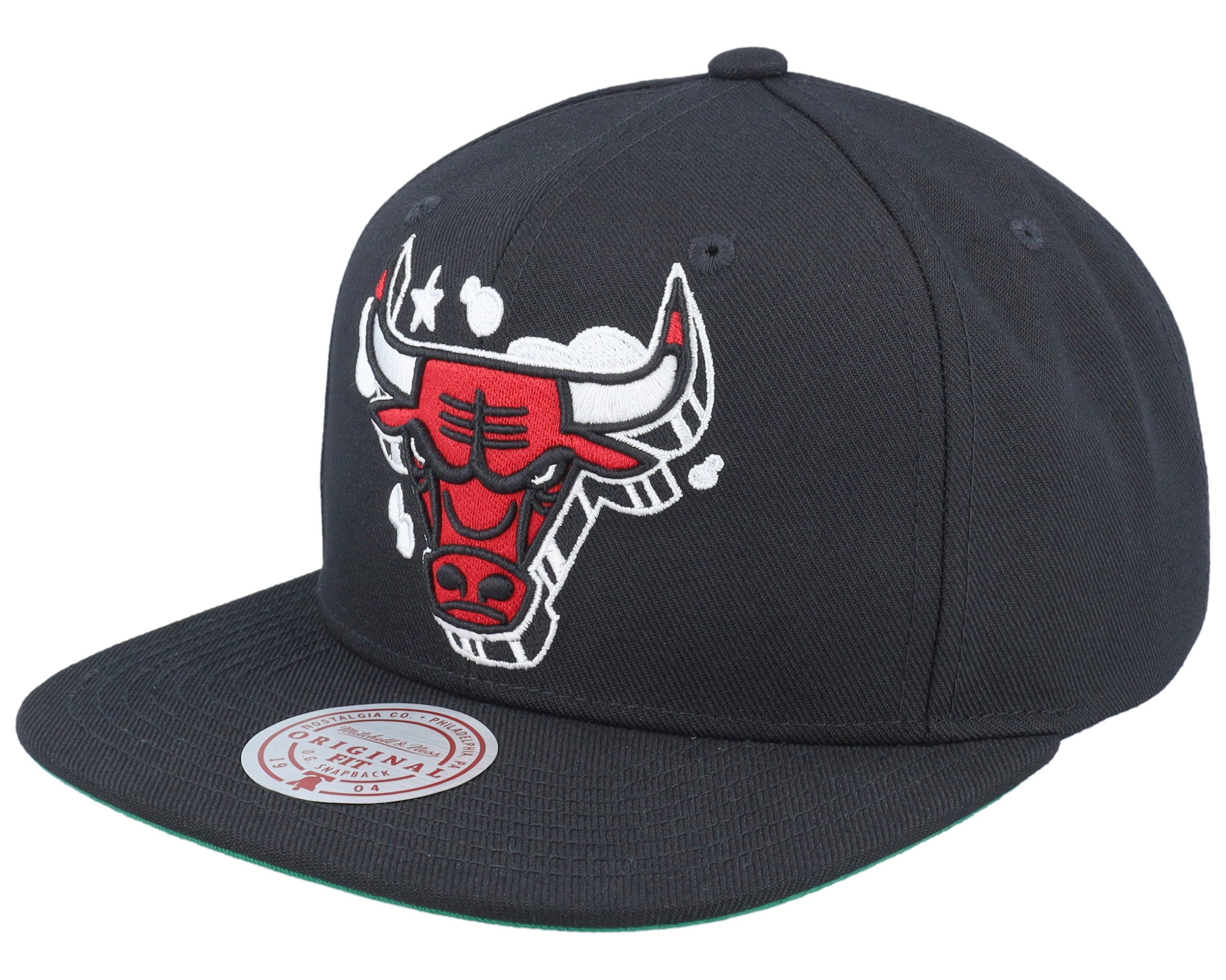 Mens Mitchell & Ness NBA GSHADOW SNAPBACK BULLS