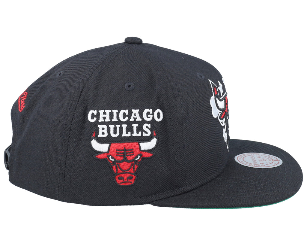 Mens Mitchell & Ness NBA GSHADOW SNAPBACK BULLS