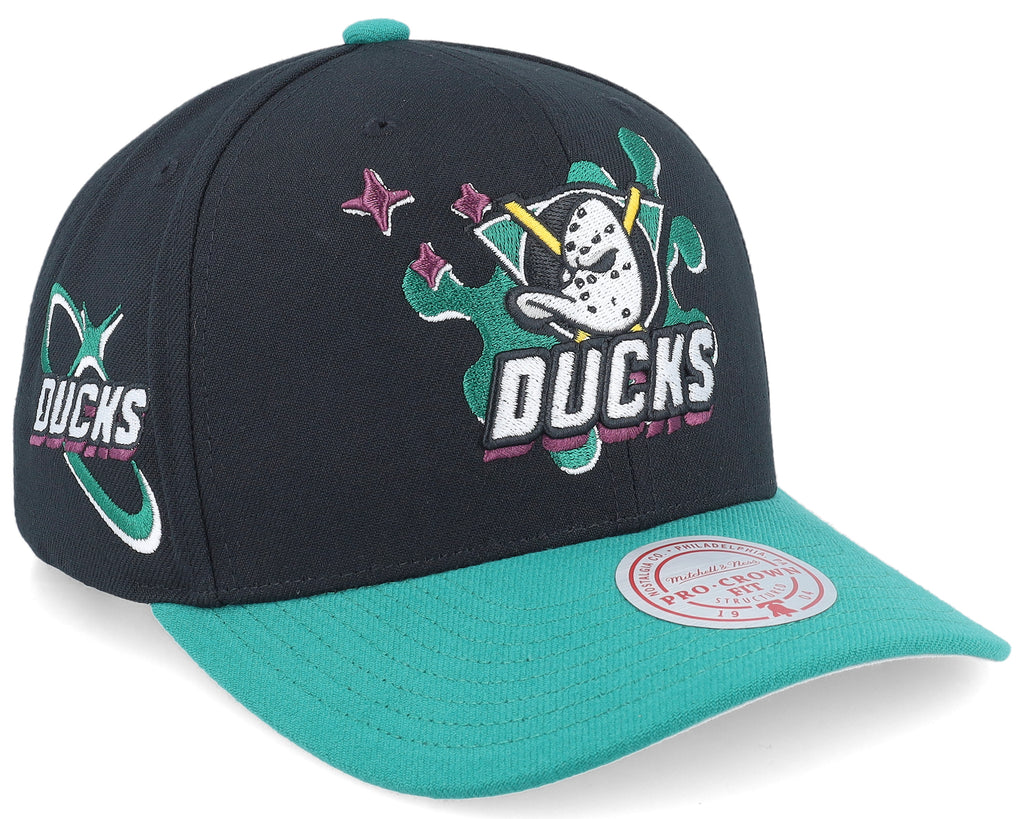Mens Mitchell & Ness NHL GROOVE DRIP PRO SNAPBACK VNTG DUCKS