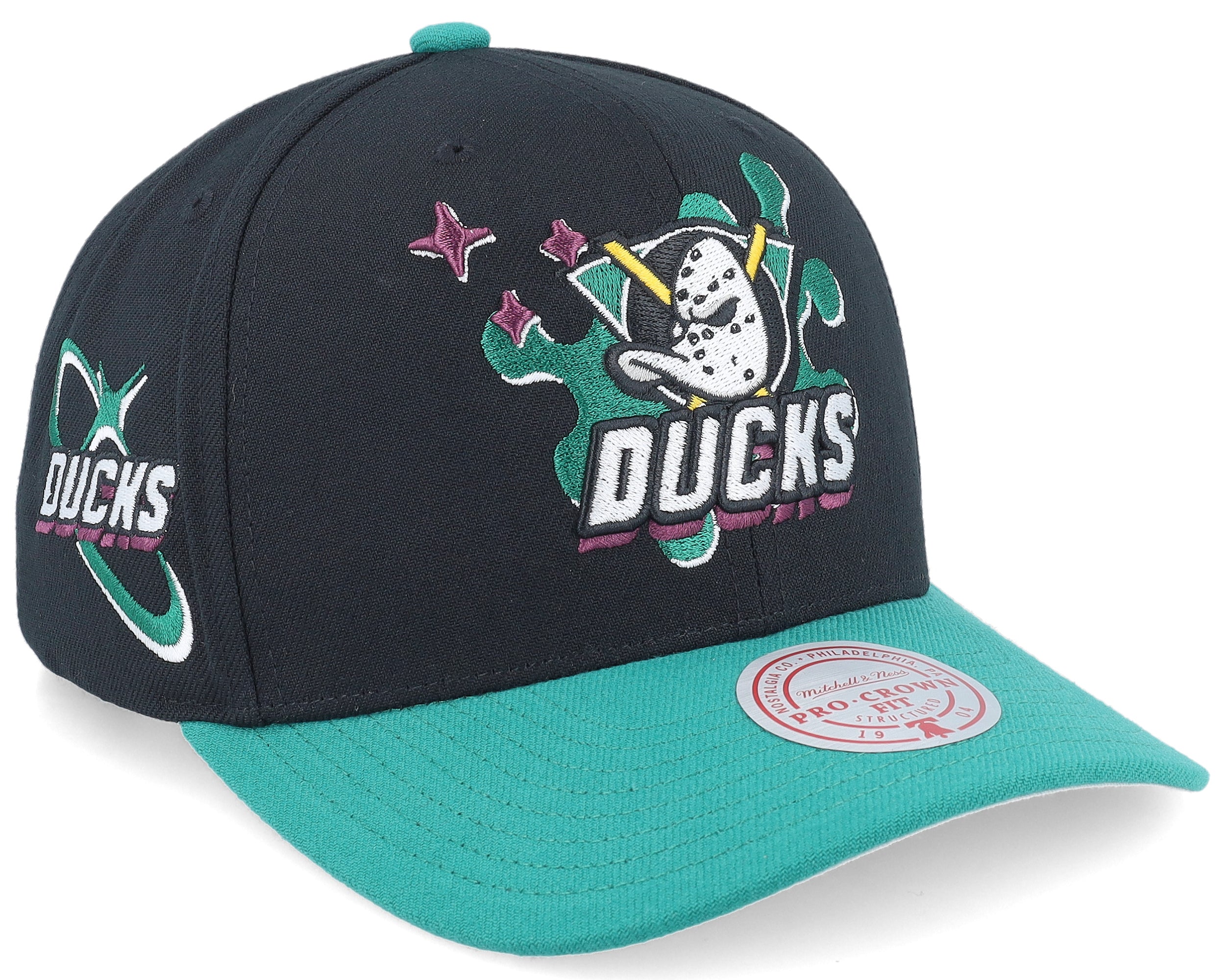 Mens Mitchell & Ness NHL GROOVE DRIP PRO SNAPBACK VNTG DUCKS