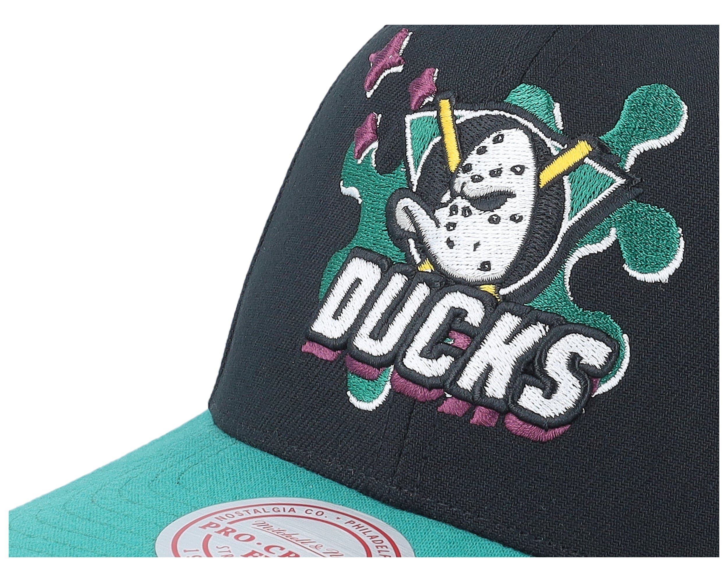 Mens Mitchell & Ness NHL GROOVE DRIP PRO SNAPBACK VNTG DUCKS