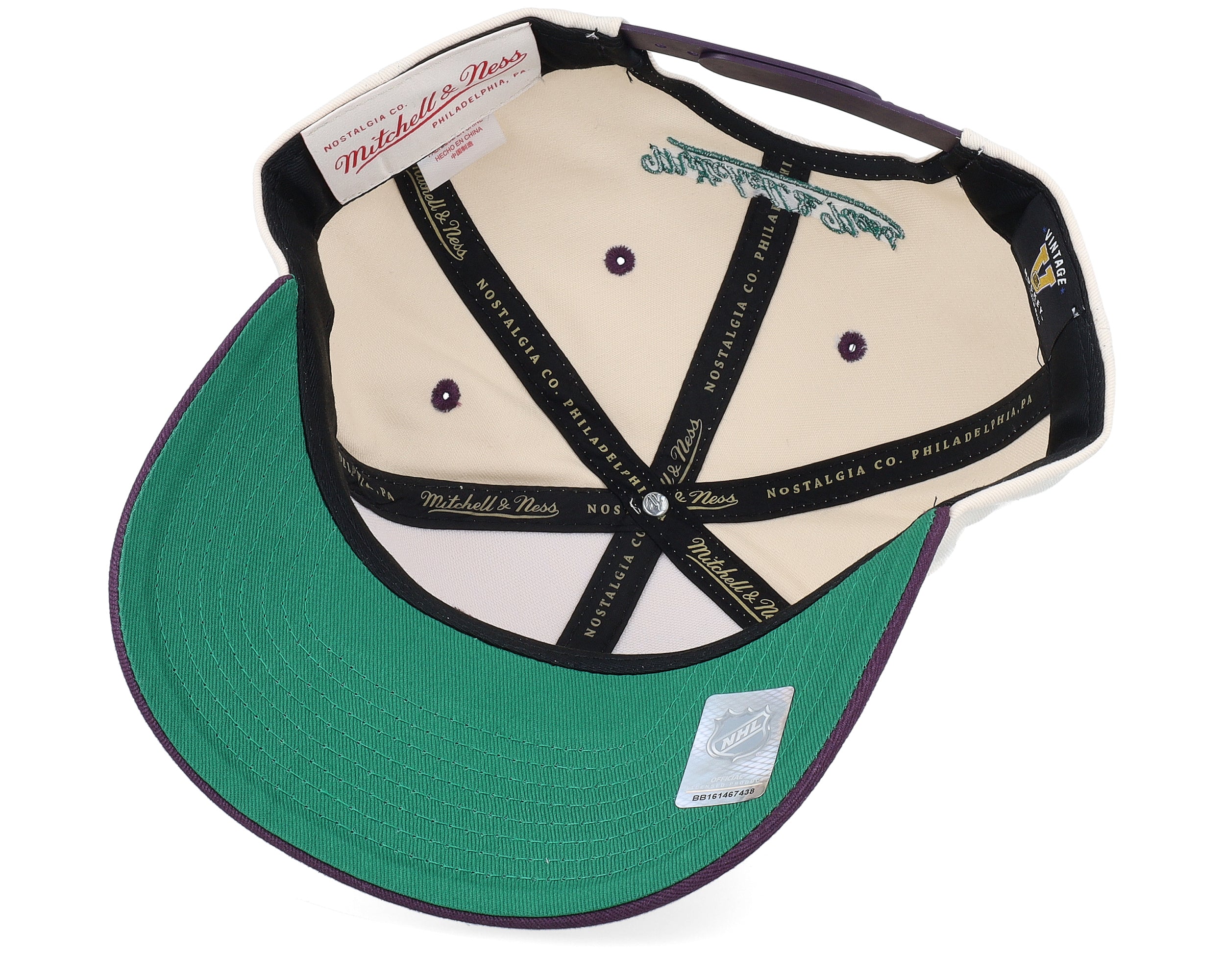 Mens Mitchell & Ness NHL HORIZON PRO SNAPBACK VNTG DUCKS