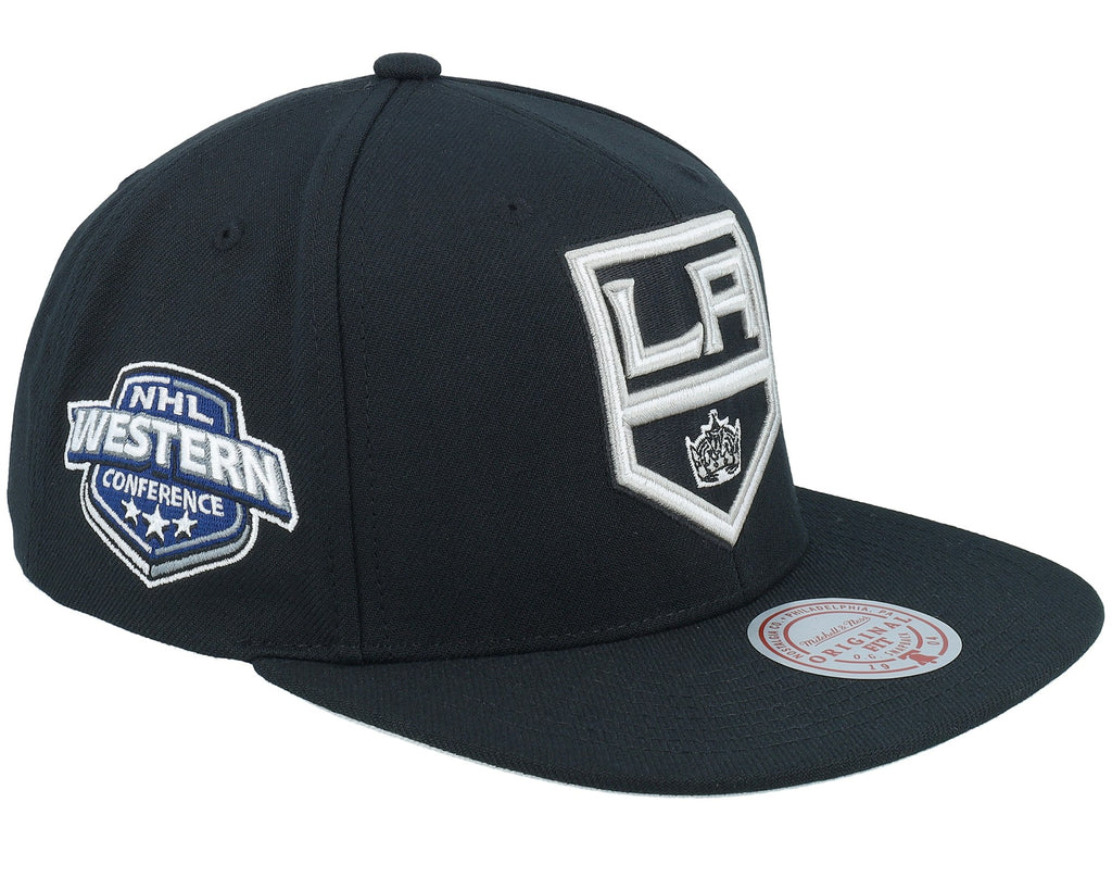 MENS MITCHELL & NESS NHL CONFERENCE PATCH SNAPBACK KINGS