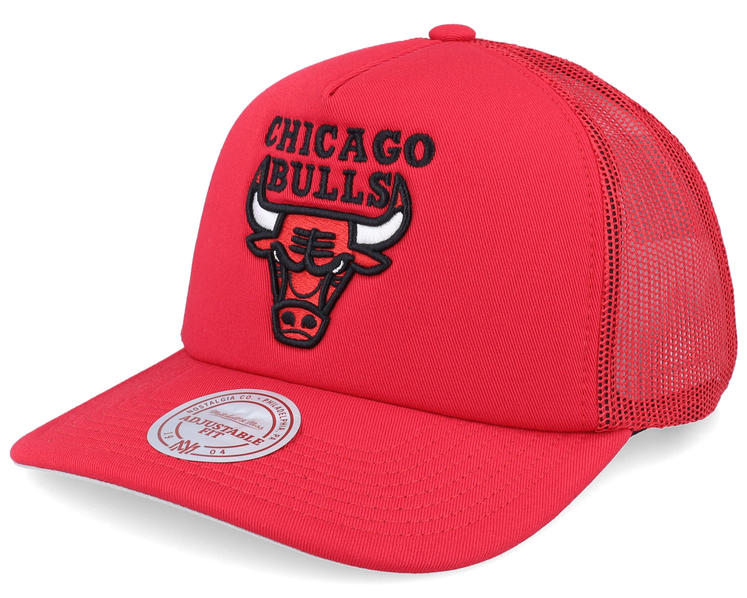 Mens Mitchell & Ness NBA EVERGREEN TRUCKER BULLS