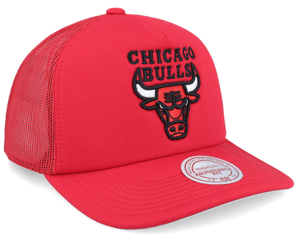 Mens Mitchell & Ness NBA EVERGREEN TRUCKER BULLS