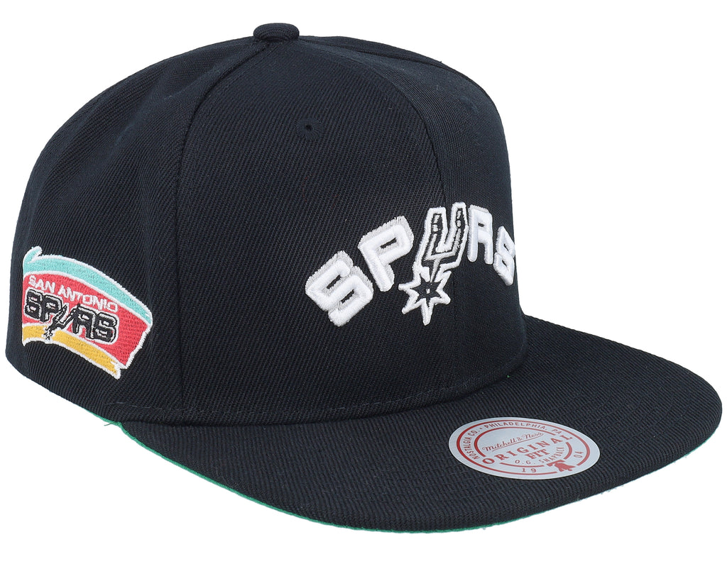 Mens Mitchell & Ness NBA TRIPLE PLAY SNAPBACK HWC SPURS