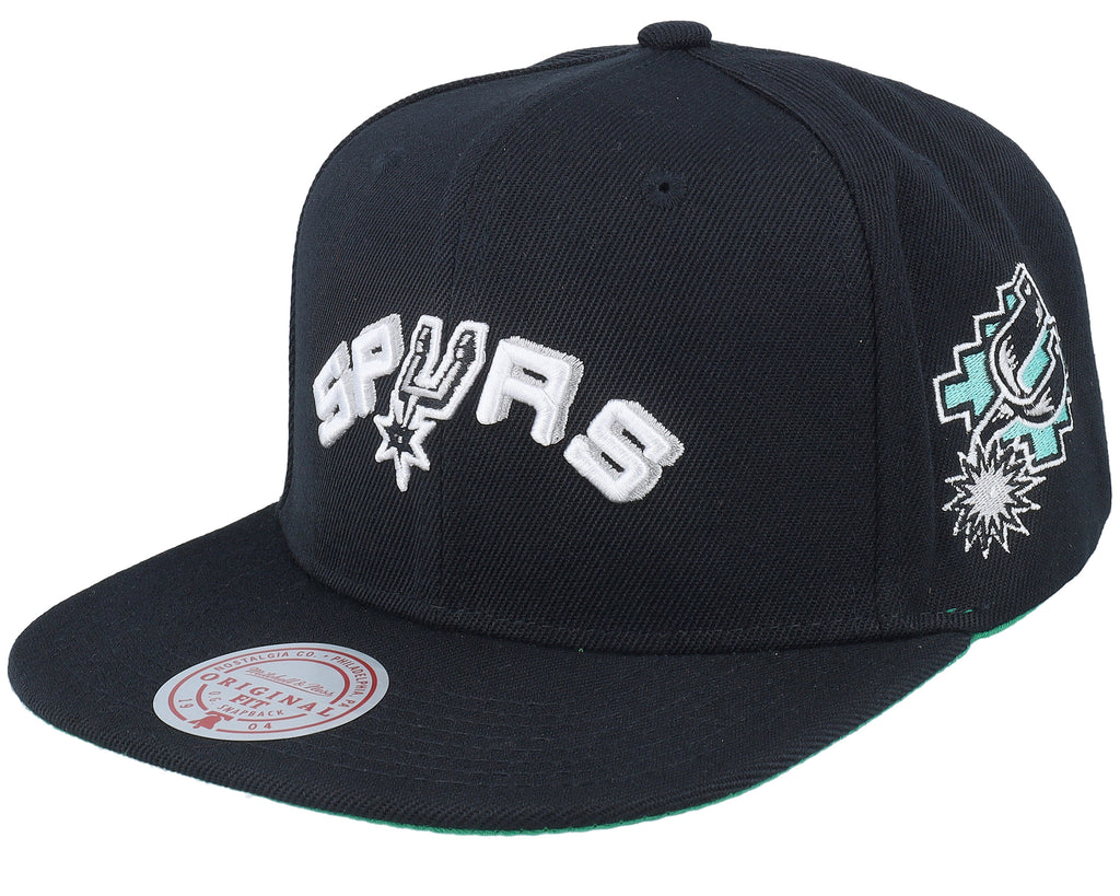 Mens Mitchell & Ness NBA TRIPLE PLAY SNAPBACK HWC SPURS