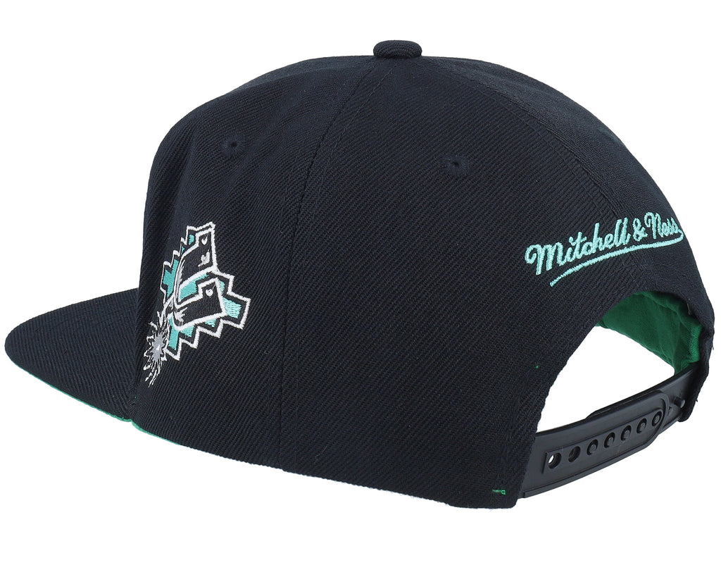 Mens Mitchell & Ness NBA TRIPLE PLAY SNAPBACK HWC SPURS