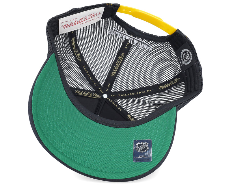 Mens Mitchell & Ness NHL SPEEDWAY TRUCKER BRUINS
