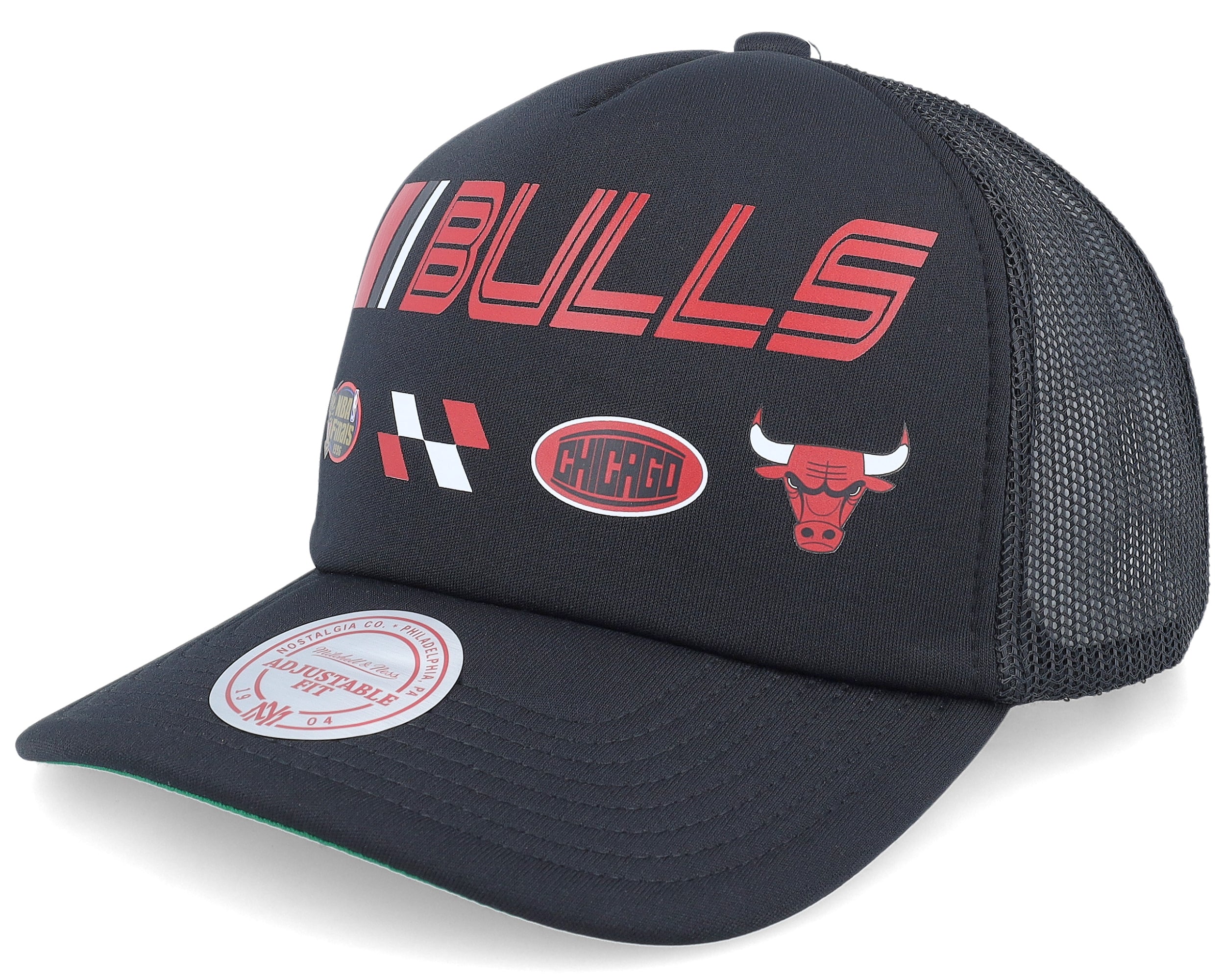 Mens Mitchell & Ness NBA SPEEDWAY TRUCKER HWC BULLS