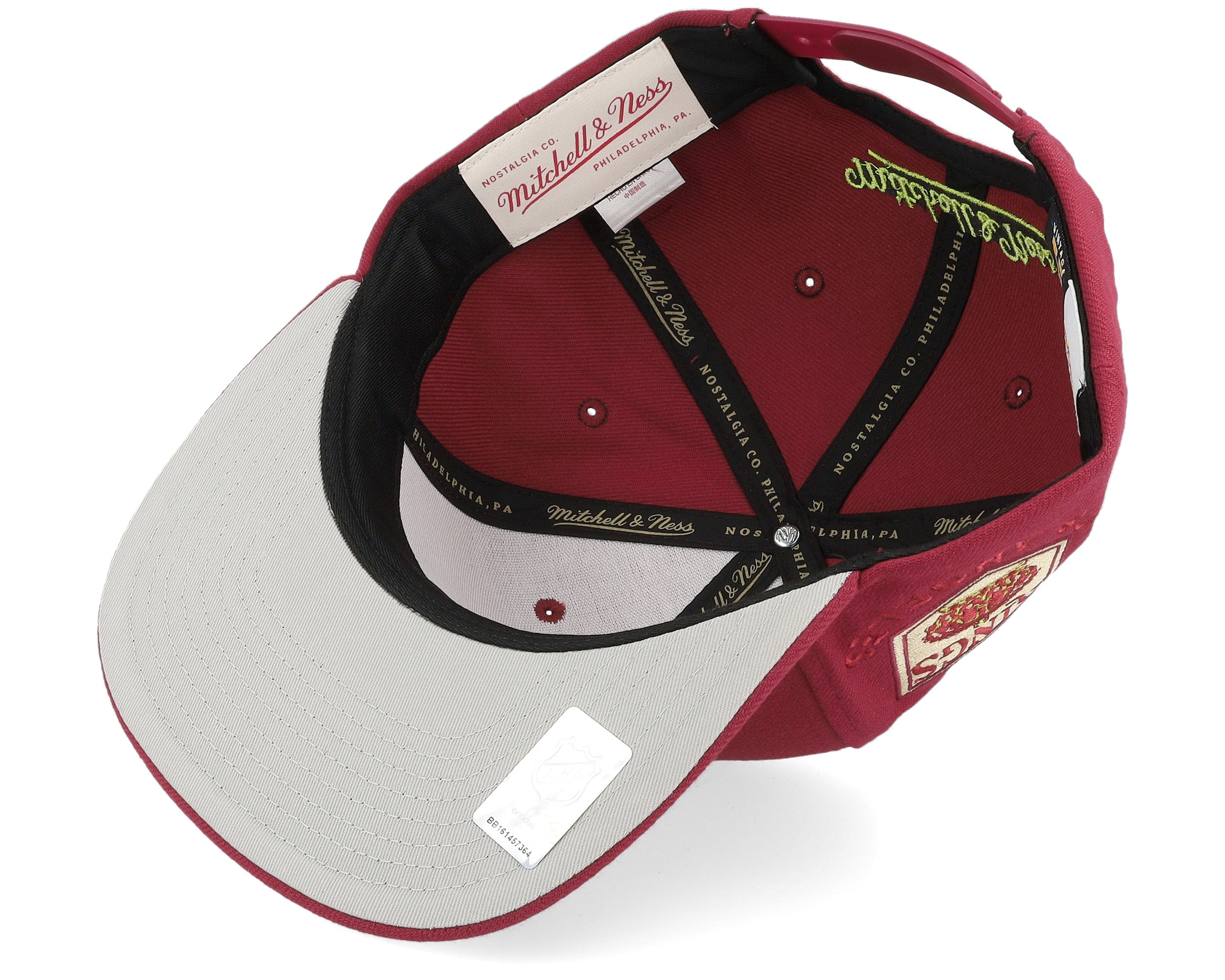 Mens Mitchell & Ness NHL MERLOT SHINE SNAPBACK VNTG KINGS