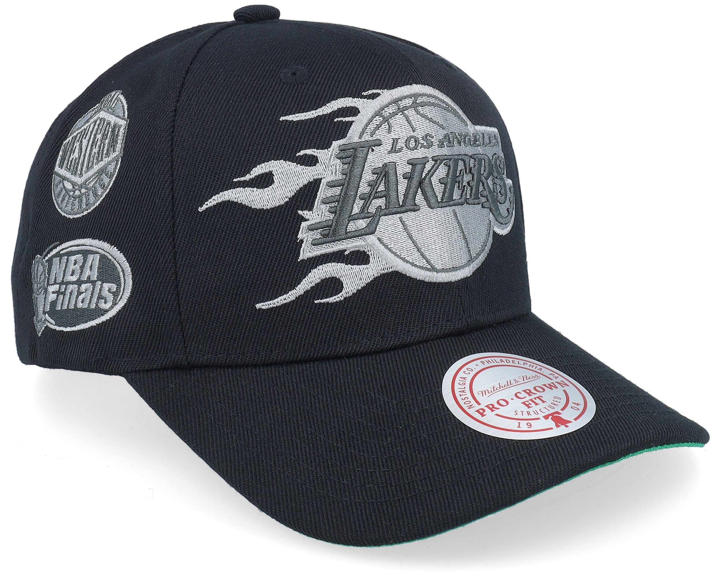 Mens Mitchell & Ness NBA BEAUTIFUL CHAOS PRO SNAPBACK LAKERS