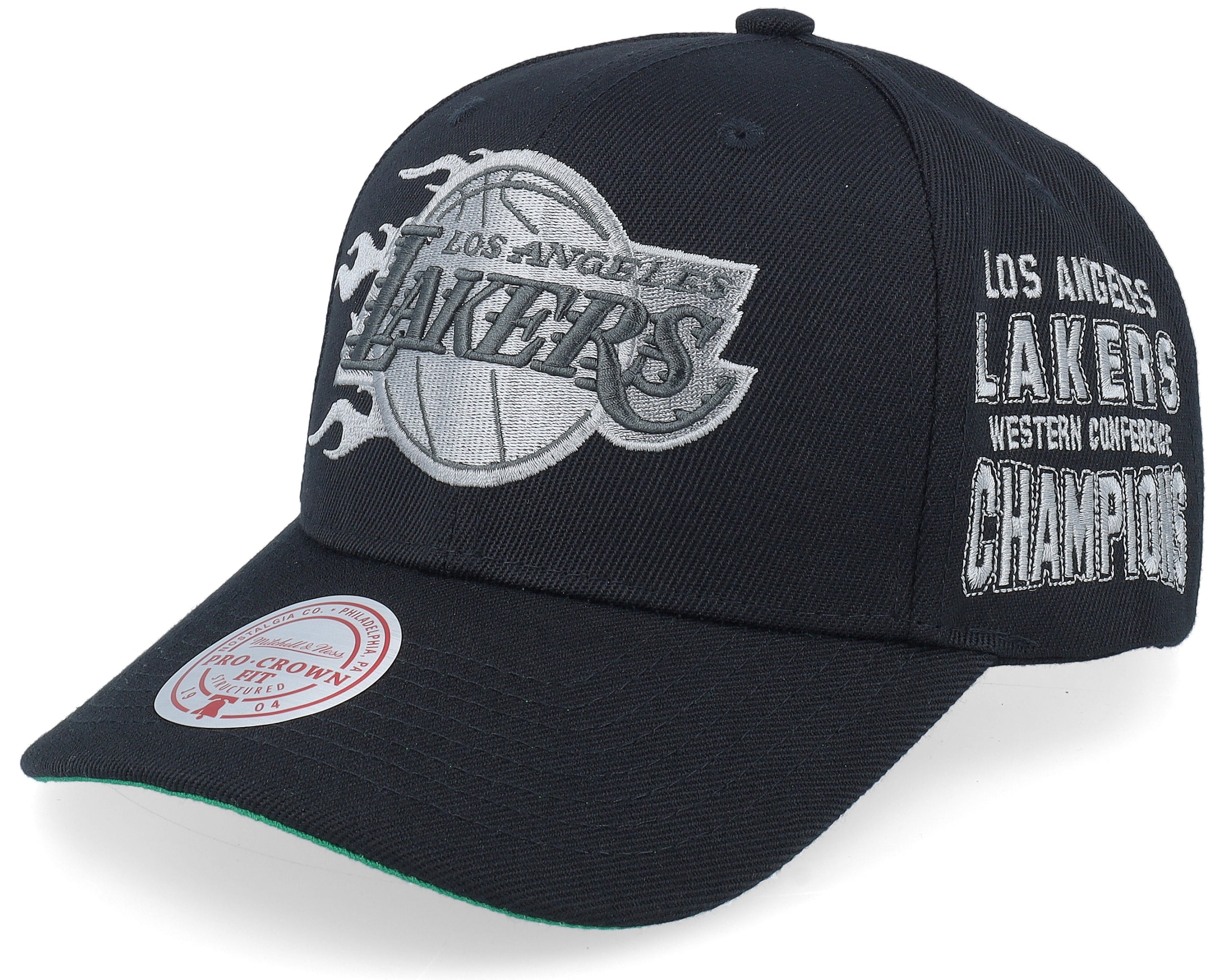 Mens Mitchell & Ness NBA BEAUTIFUL CHAOS PRO SNAPBACK LAKERS