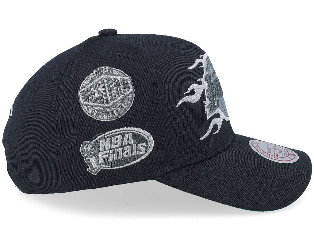 Mens Mitchell & Ness NBA BEAUTIFUL CHAOS PRO SNAPBACK LAKERS