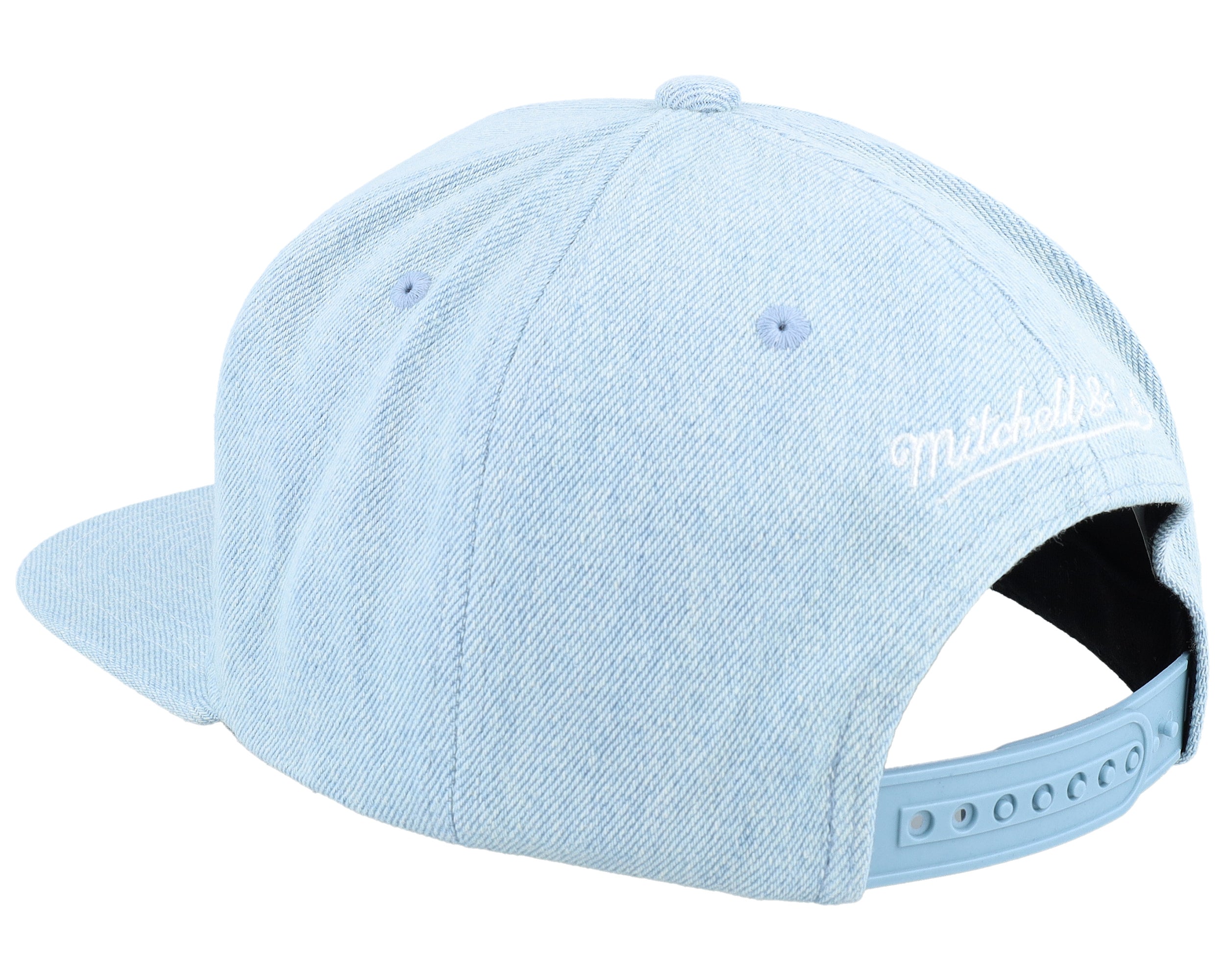Mens Mitchell & Ness NBA DENIM STITCHER SNAPBACK LAKERS
