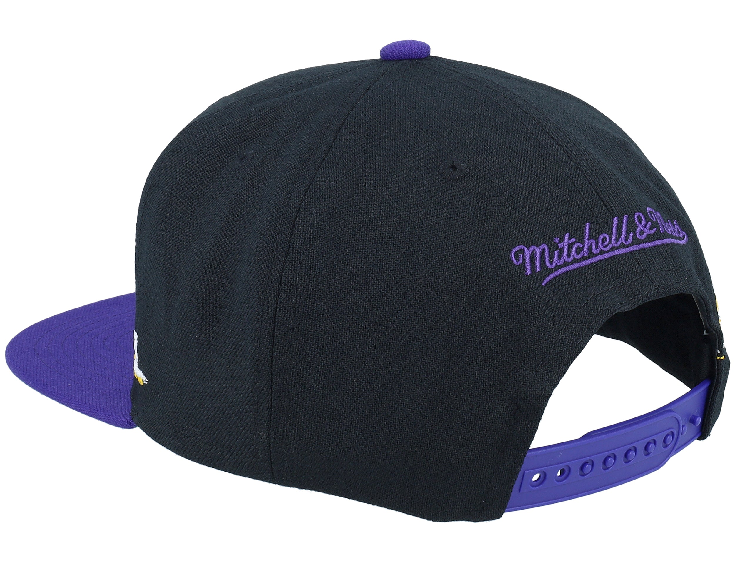 Mens Mitchell & Ness NBA LIFE LINE SNAPBACK LAKERS
