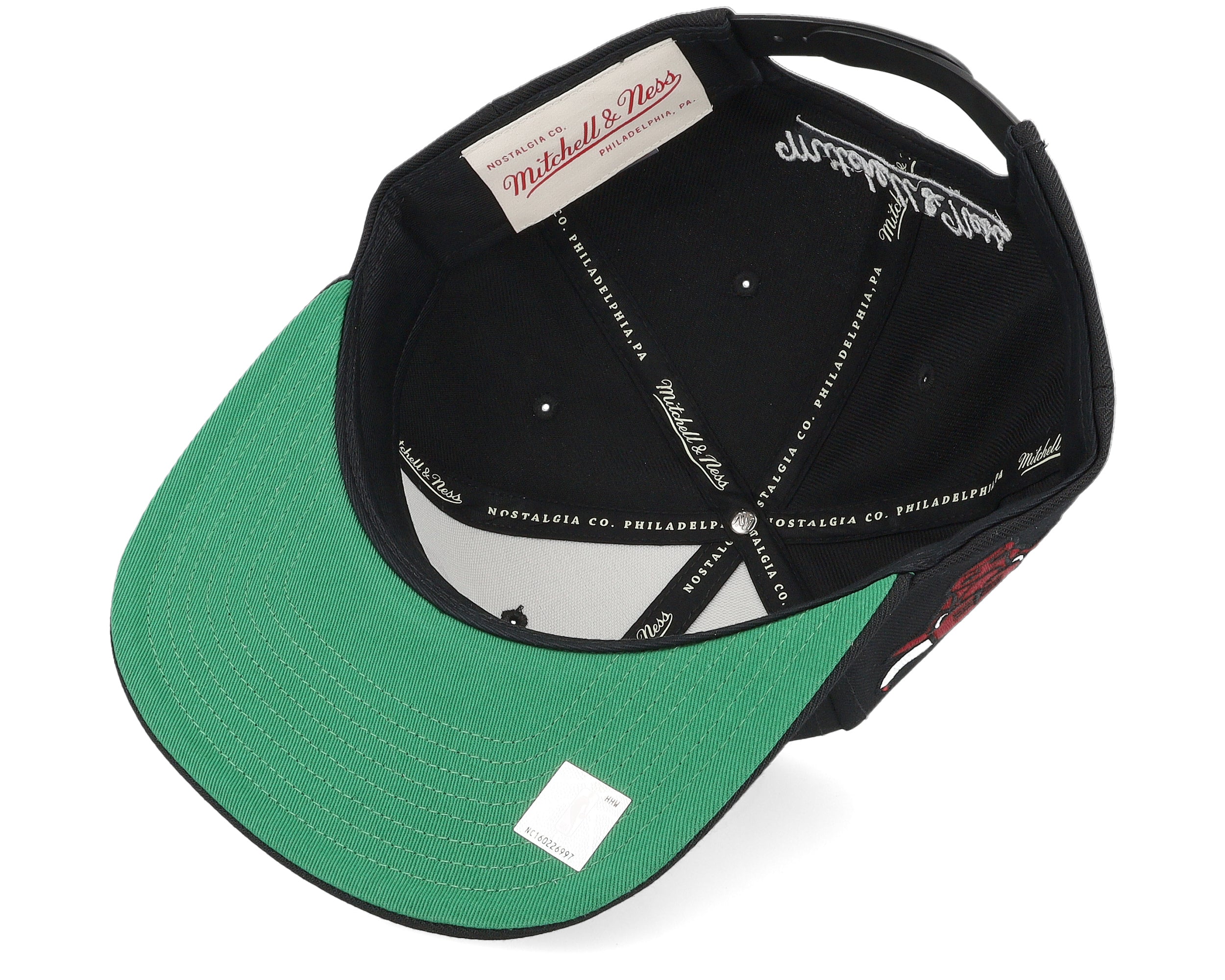 Mens Mitchell & Ness NBA DOUBLE UP SNAPBACK BULLS