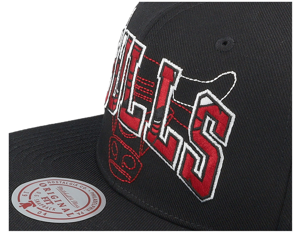 Mens Mitchell & Ness NBA DOUBLE UP SNAPBACK BULLS