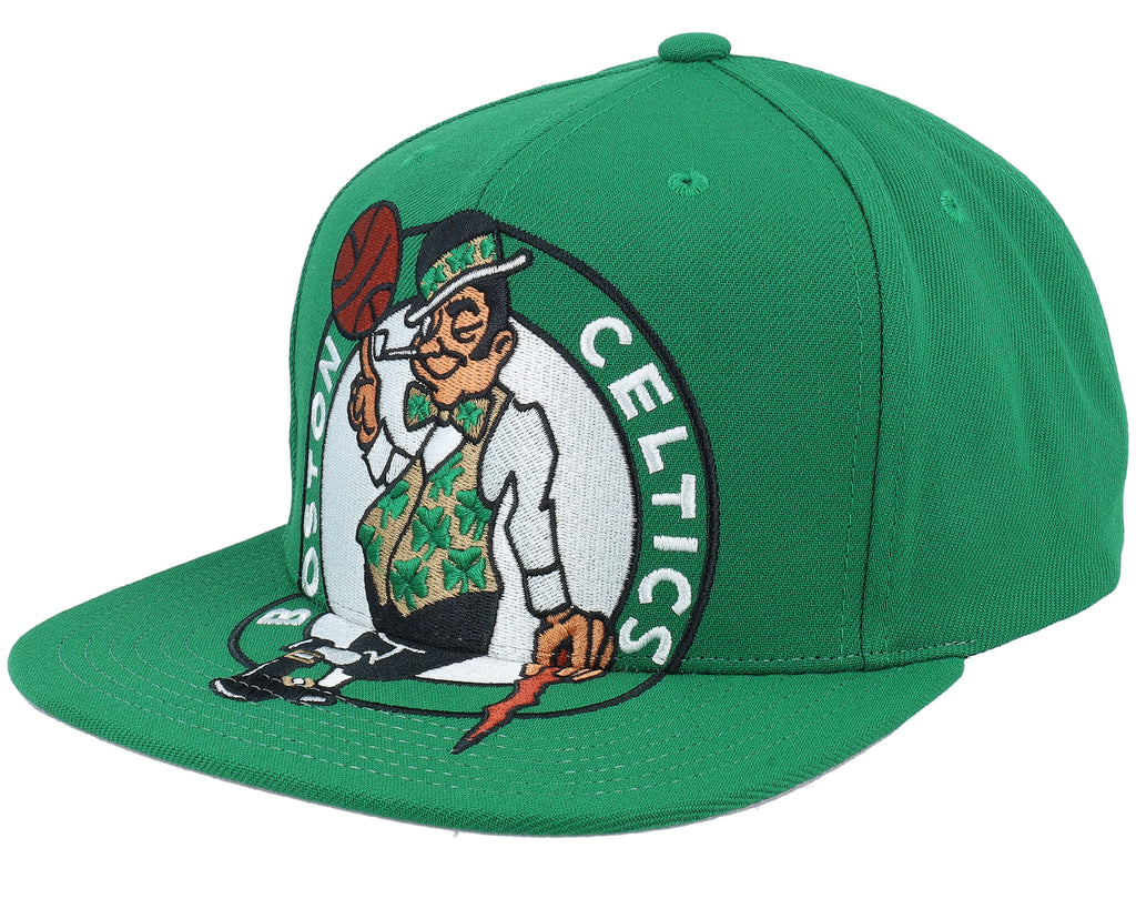 Mens Mitchell & Ness NBA XL LOGO SNAPBACK CELTICS