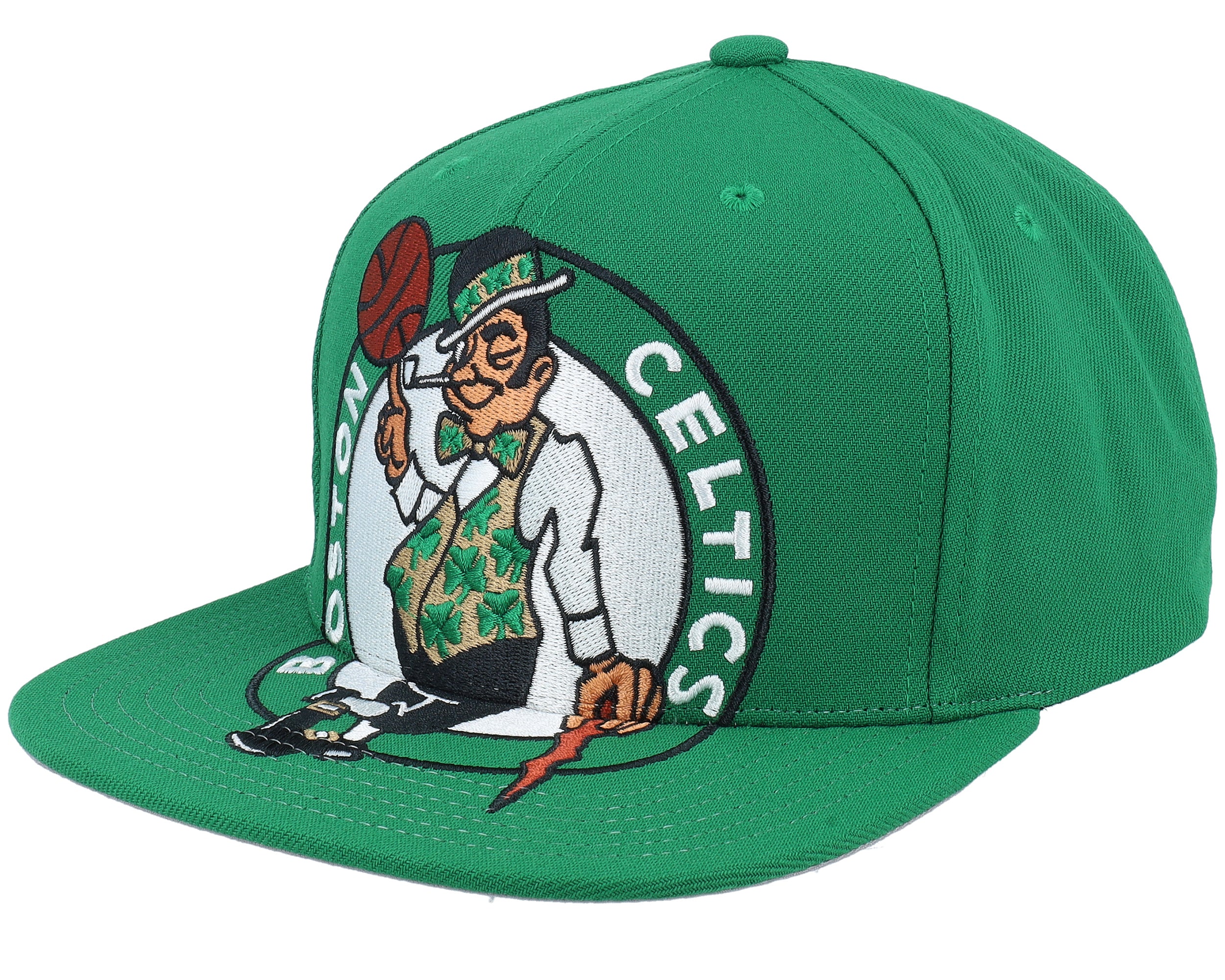 Mens Mitchell & Ness NBA XL LOGO SNAPBACK CELTICS