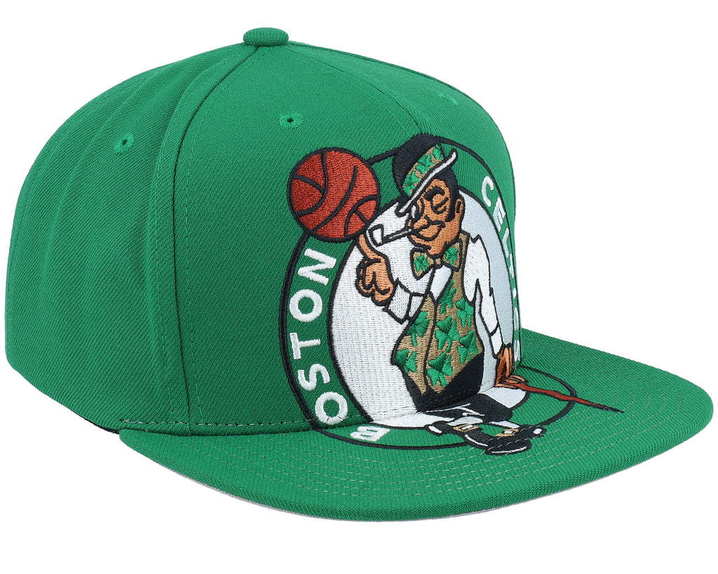 Mens Mitchell & Ness NBA XL LOGO SNAPBACK CELTICS