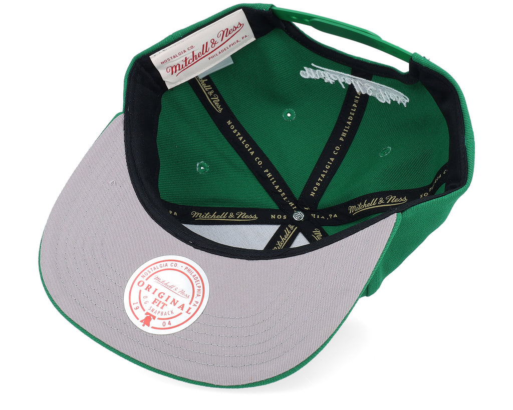 Mens Mitchell & Ness NBA XL LOGO SNAPBACK CELTICS