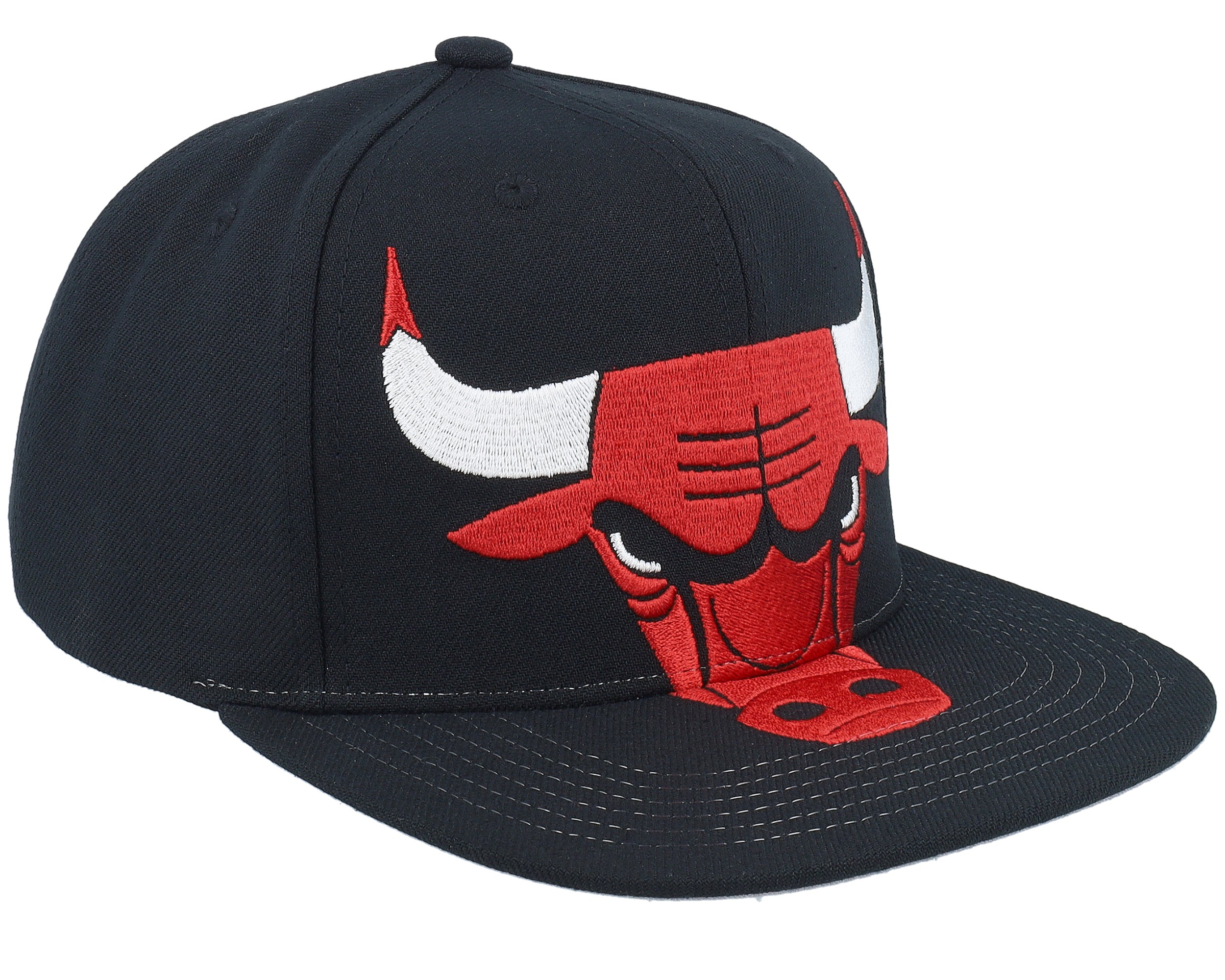 Mens Mitchell & Ness NBA XL LOGO SNAPBACK BULLS