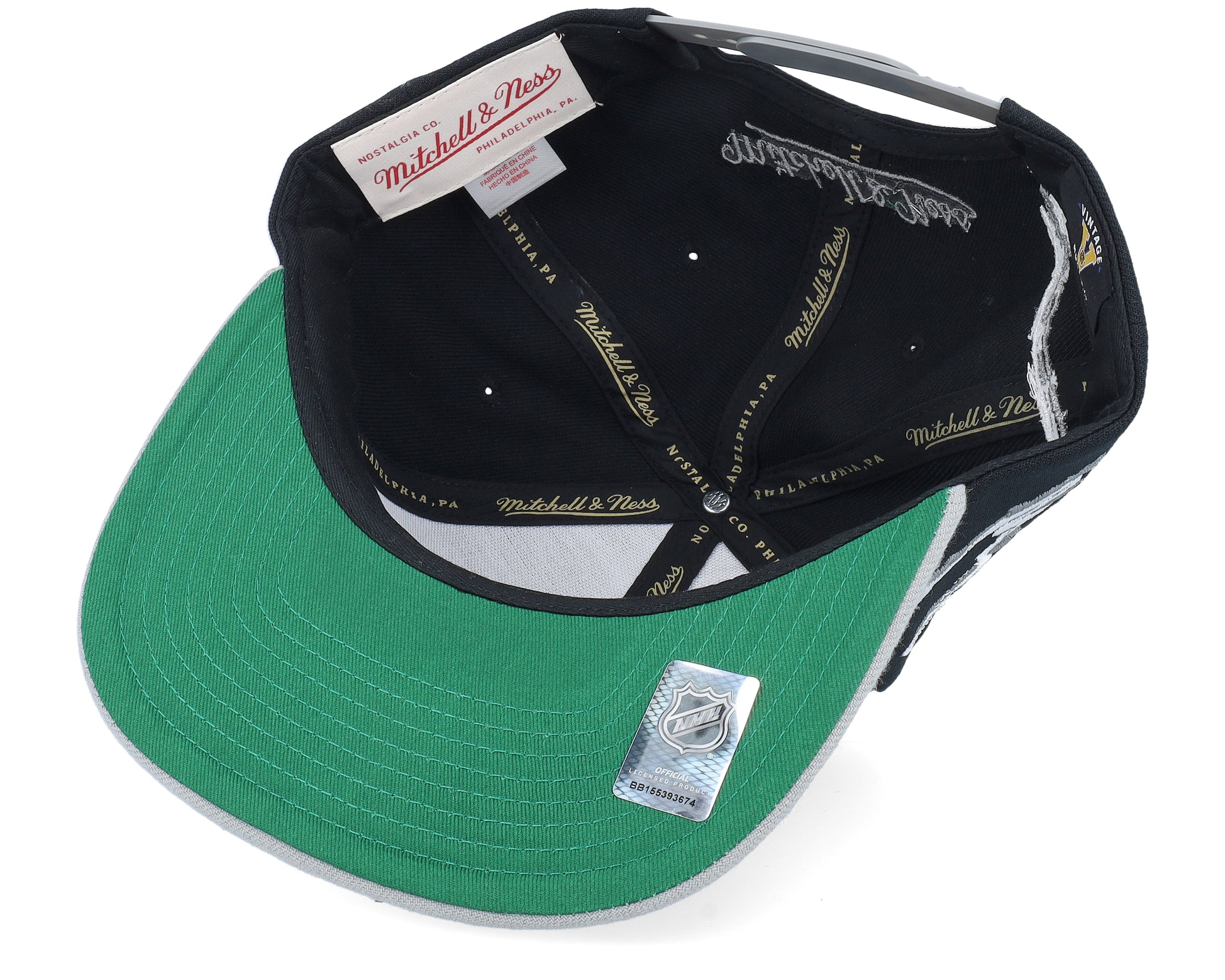 Mens Mitchell & Ness NHL LIFE LINE SNAPBACK VNTG KINGS