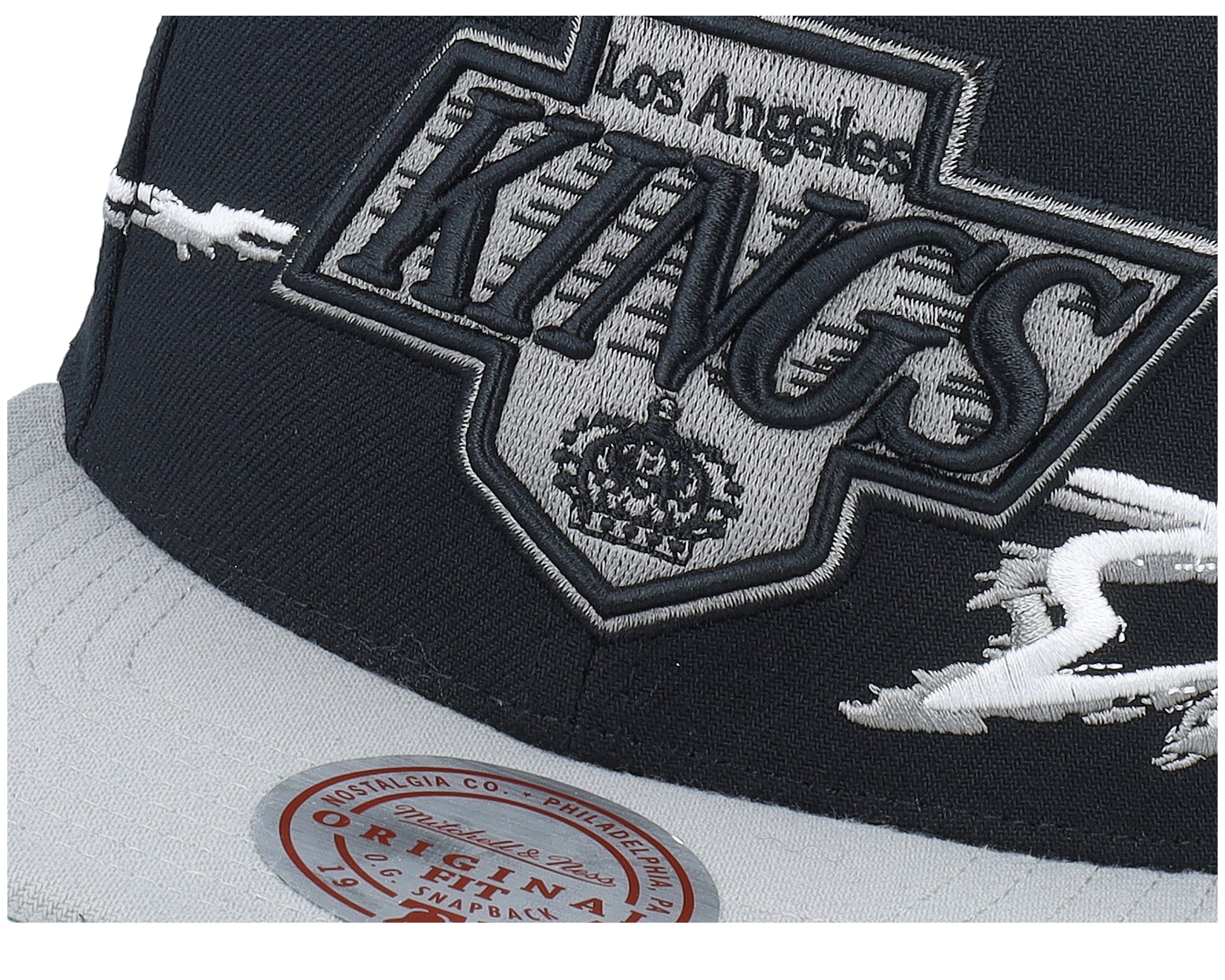Mens Mitchell & Ness NHL LIFE LINE SNAPBACK VNTG KINGS
