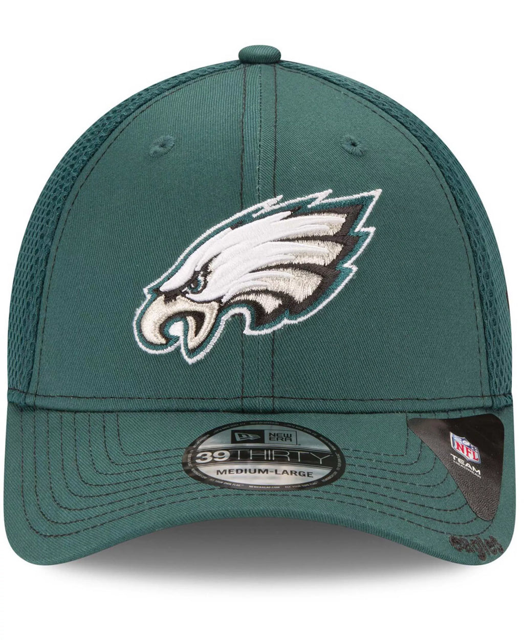 [10872450] Mens New Era NFL PHILADELPHIA EAGLES 3930 STRETCH FIT-MIDNIGHT GREEN