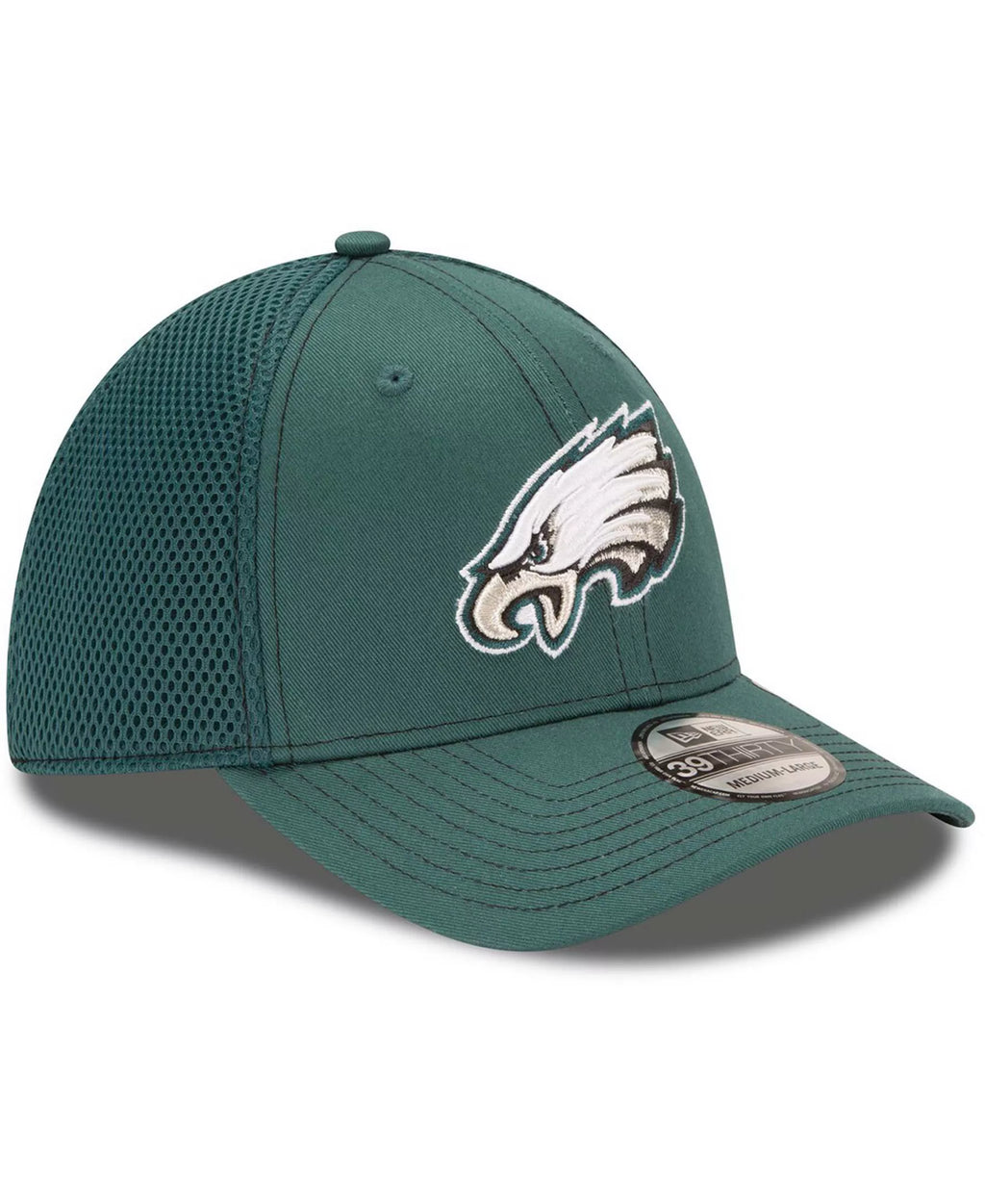 [10872450] Mens New Era NFL PHILADELPHIA EAGLES 3930 STRETCH FIT-MIDNIGHT GREEN