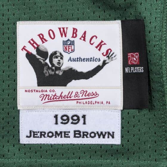 Mens Mitchell & Ness NFL DARK JERSEY EAGLES 1991 JEROME BROWN