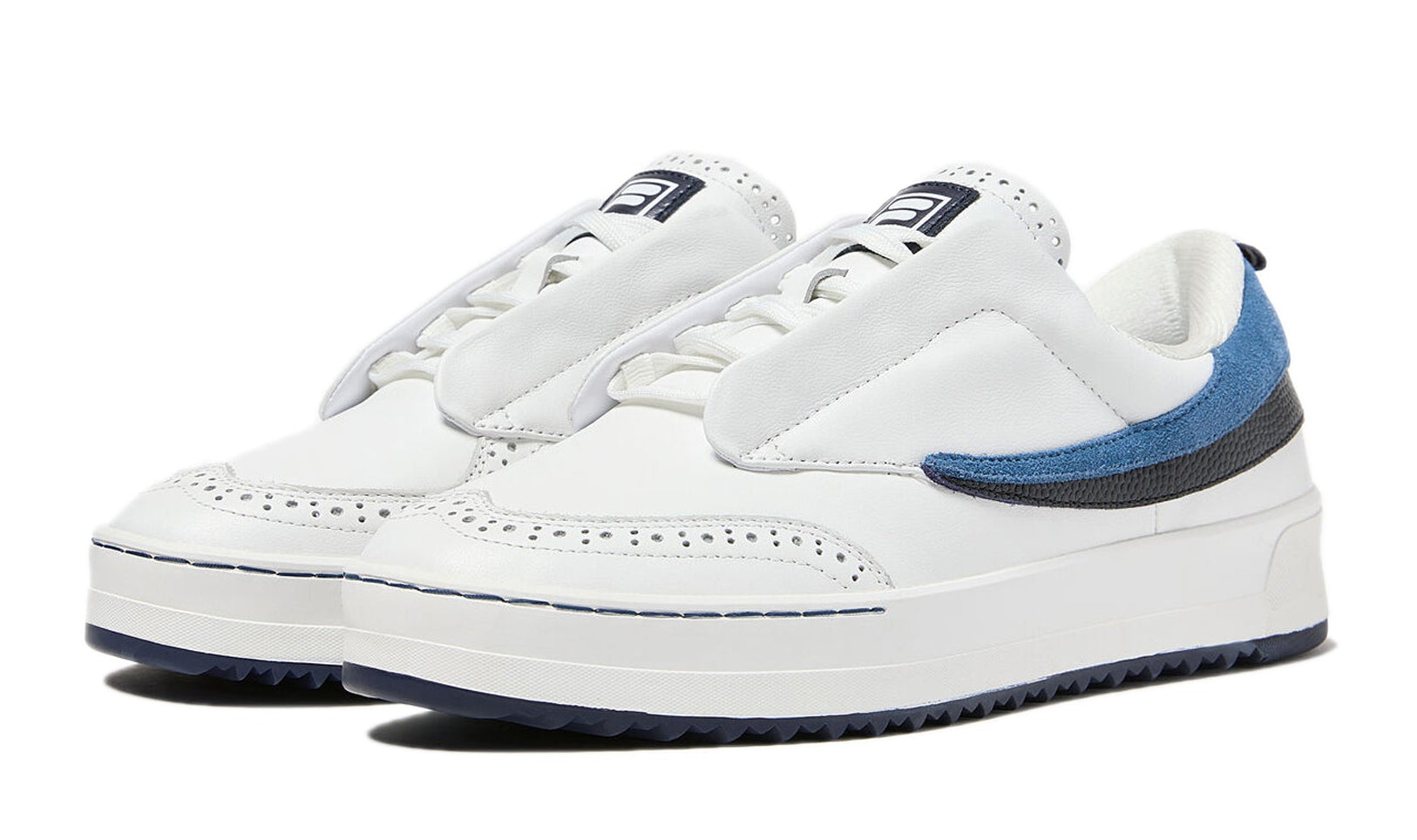 [1TM02031-148] MENS FILA SANATI SL 'WHITE NAVY CORONET BLUE'