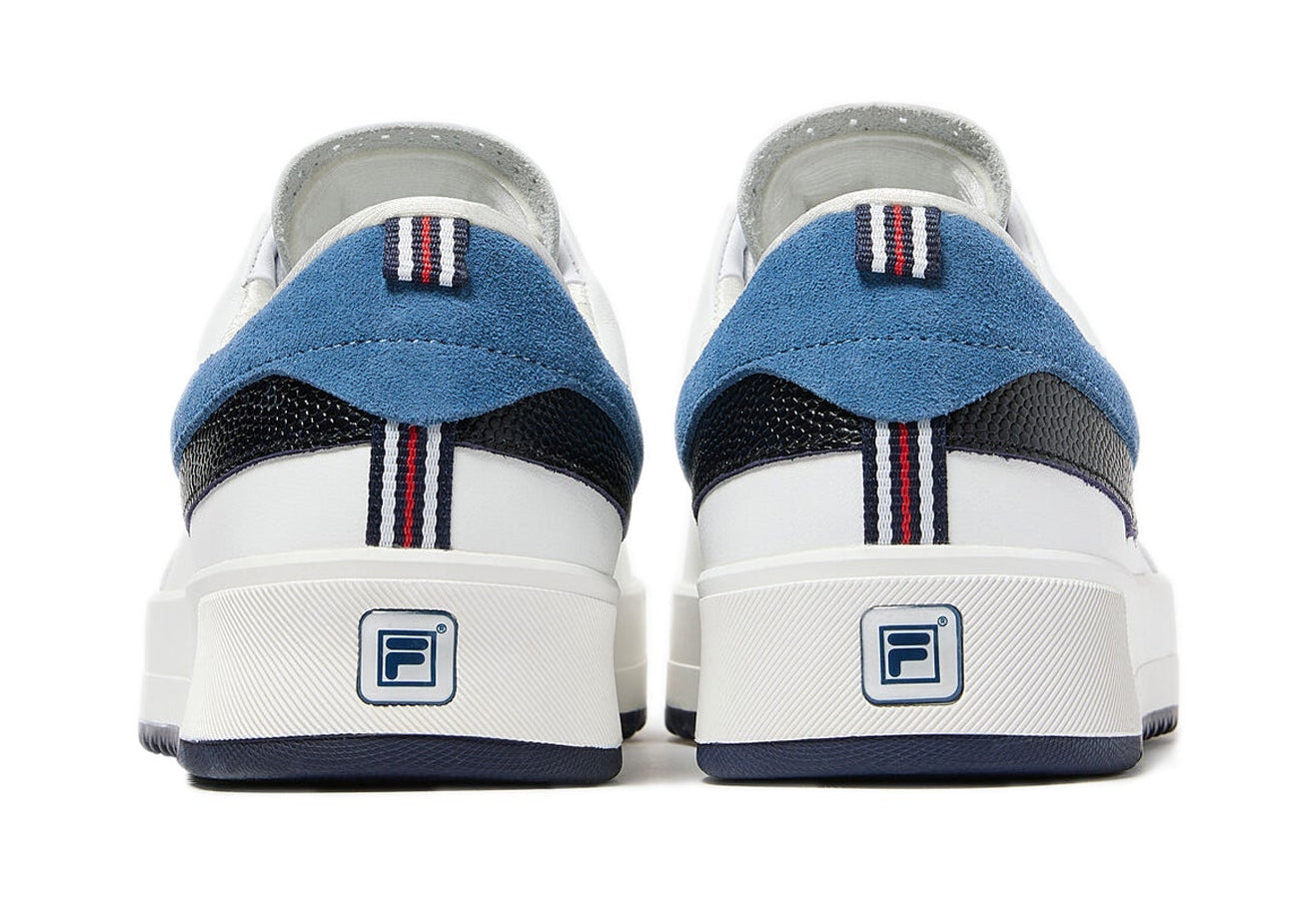 [1TM02031-148] MENS FILA SANATI SL 'WHITE NAVY CORONET BLUE'
