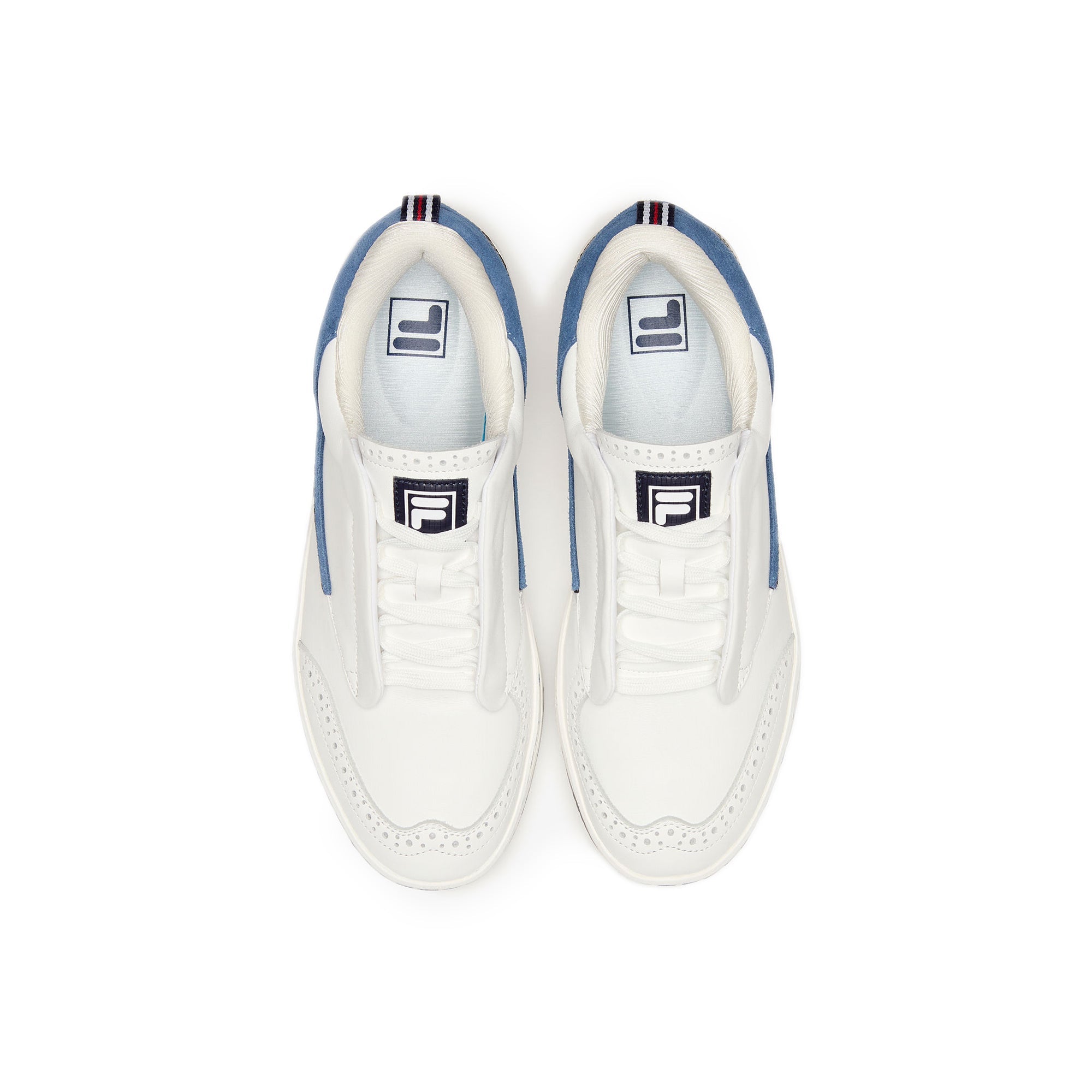 [1TM02031-148] MENS FILA SANATI SL 'WHITE NAVY CORONET BLUE'