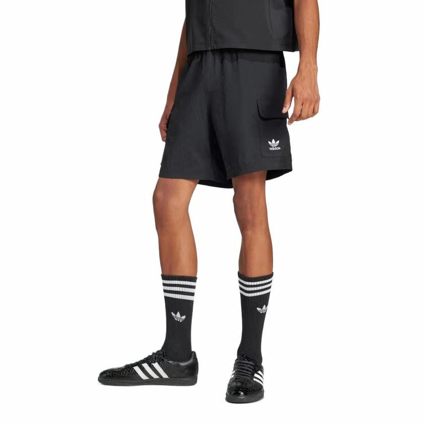 [JD0406] MENS ADIDAS TREFOIL ESSENTIALS WOVEN CARGO SHORTS