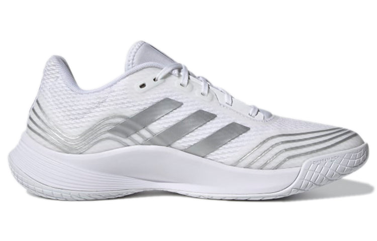 [GX8187] WOMENS ADIDAS NOVAFLIGHT VOLLEYBALL 'CLOUD WHITE SILVER METALLIC'