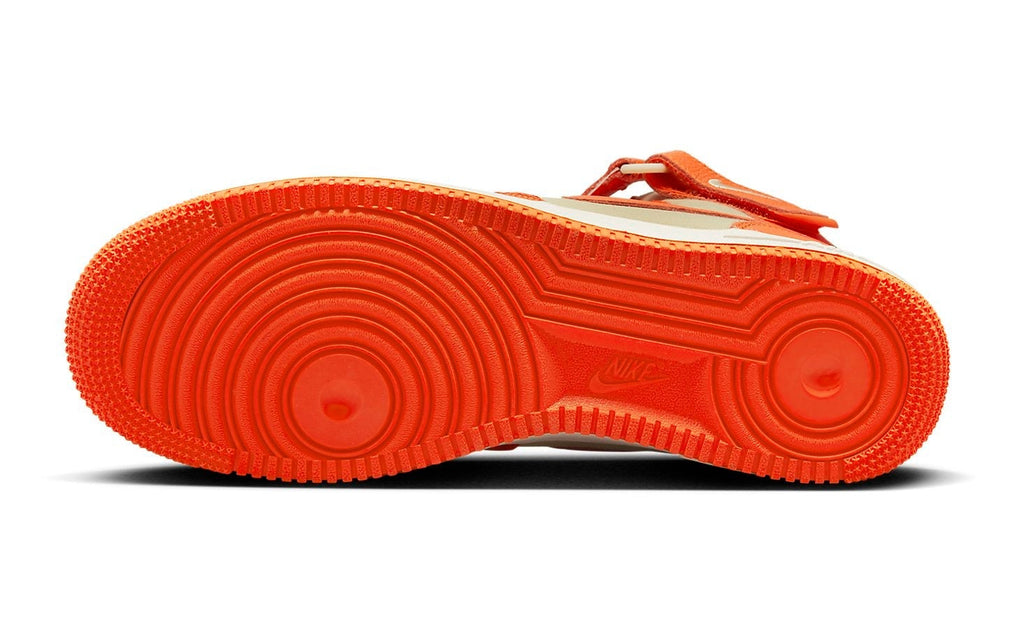 [FB2036-700] MENS NIKE AIR FORCE 1 MID 07 LX 'SAFETY ORANGE'