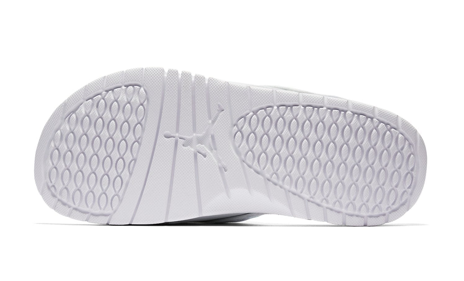 [684915-100] MENS AIR JORDAN HYDRO 13 RETRO SLIDE 'WHITE METALLIC SILVER'